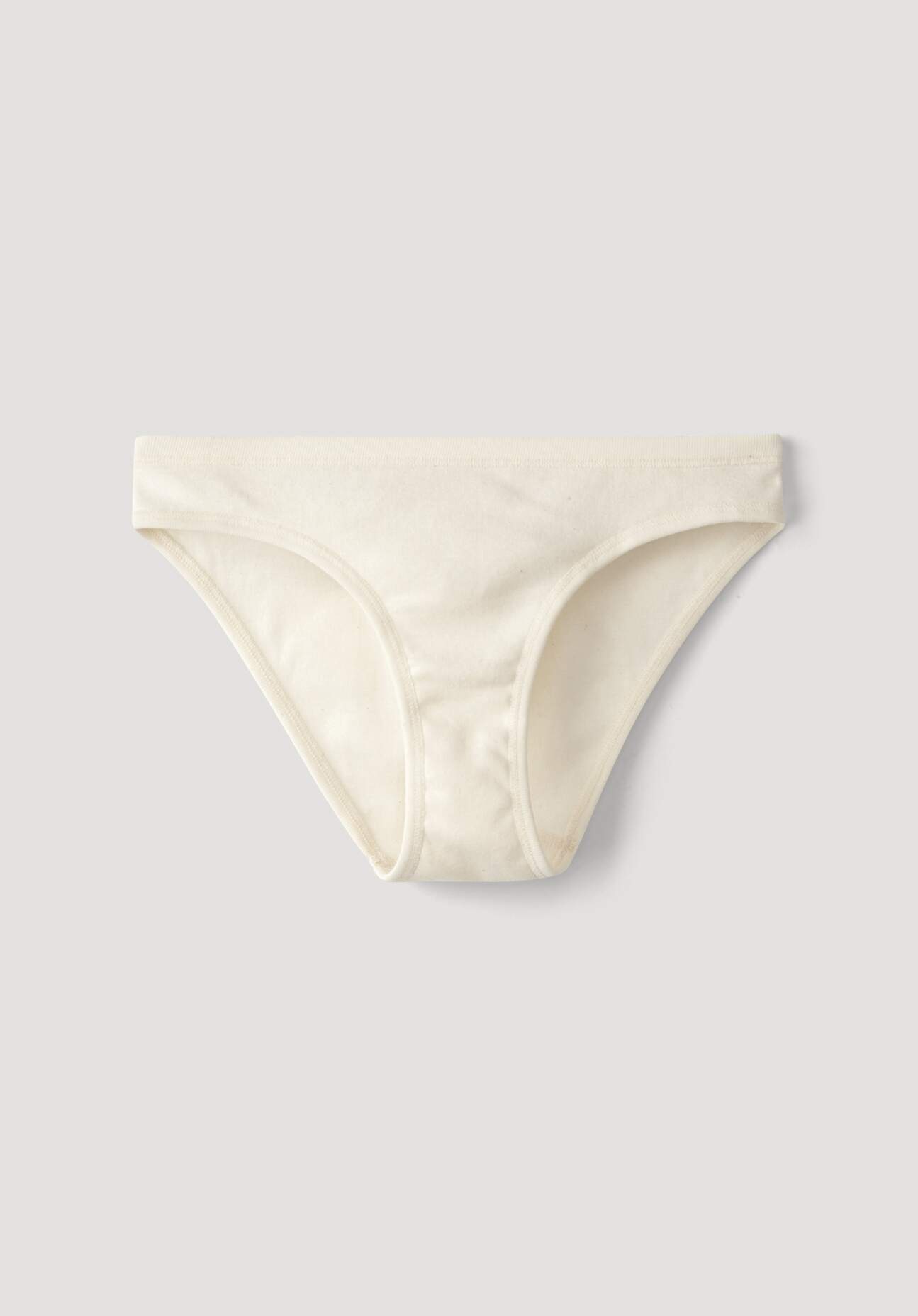 hessnatur Damen Slip low cut aus Bio-Baumwolle - naturfarben Grösse48 von hessnatur