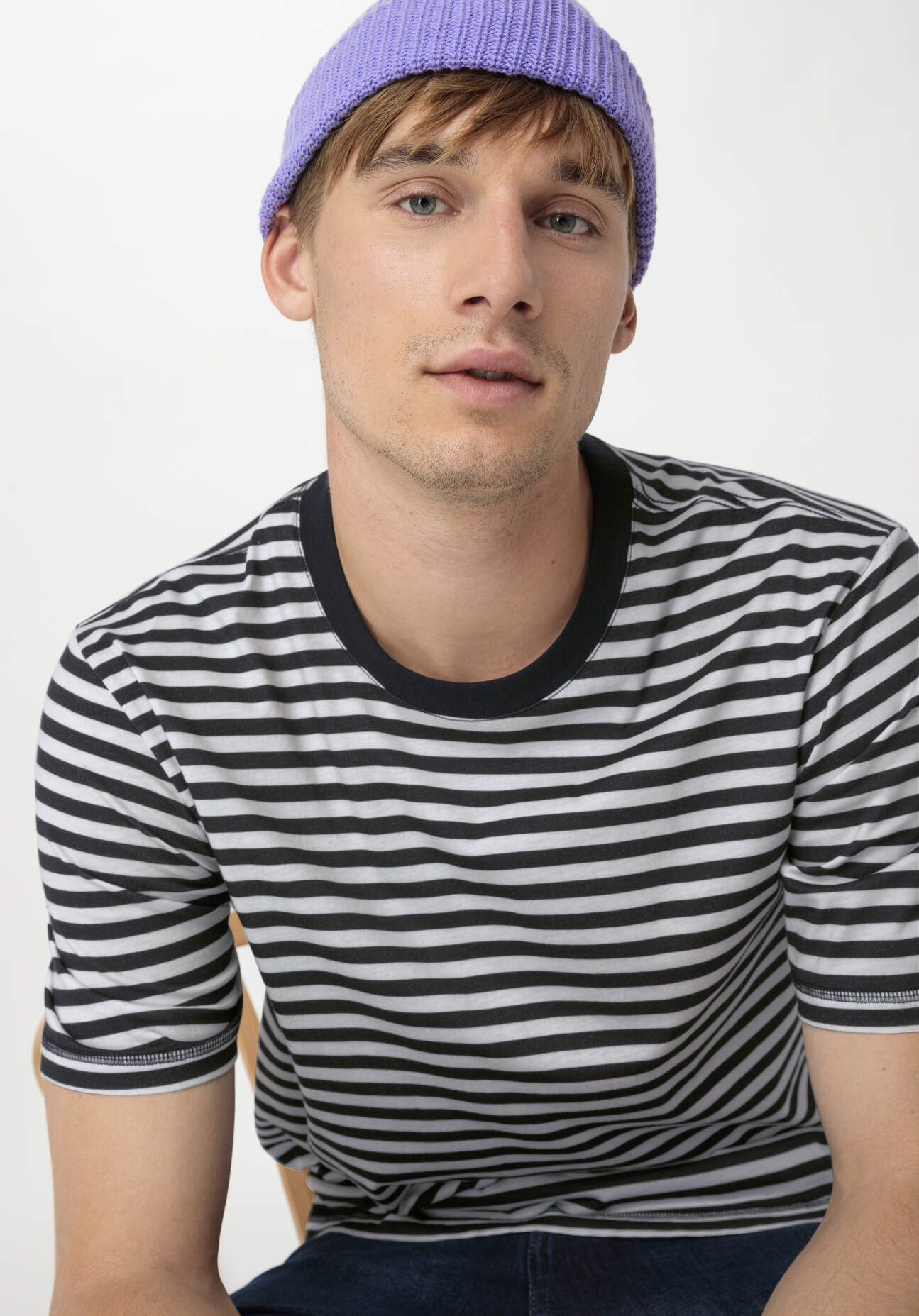 hessnatur Herren Shirt Relaxed aus Bio-Baumwolle - blau GrösseS hessnatur Herren Shirt Relaxed aus Bio-Baumwolle - blau GrösseS von hessnatur