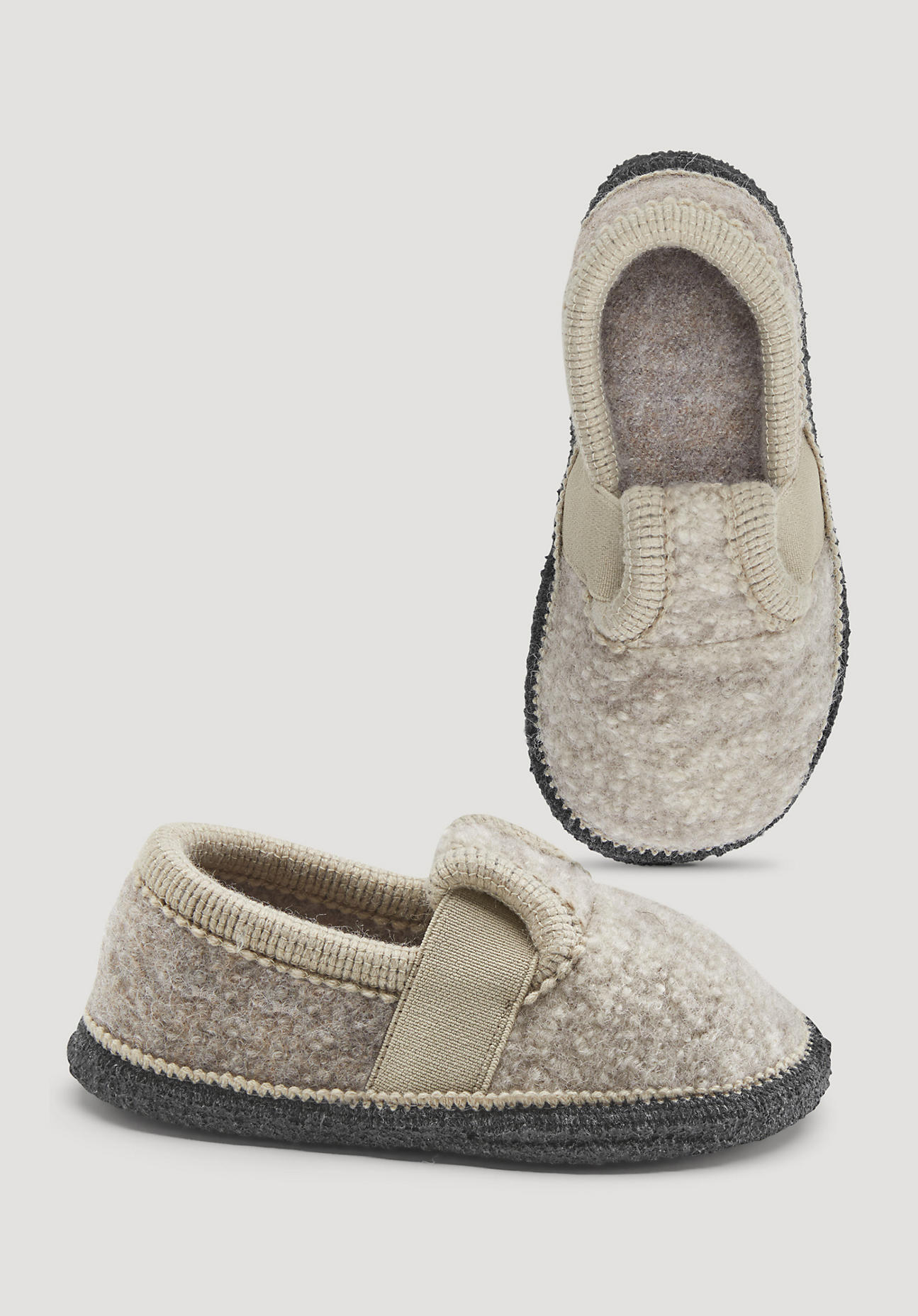 hessnatur Kinderschuhe Hausschuhe aus Schurwolle - beige Grösse33 hessnatur Kinderschuhe Hausschuhe aus Schurwolle - beige Grösse33 von hessnatur