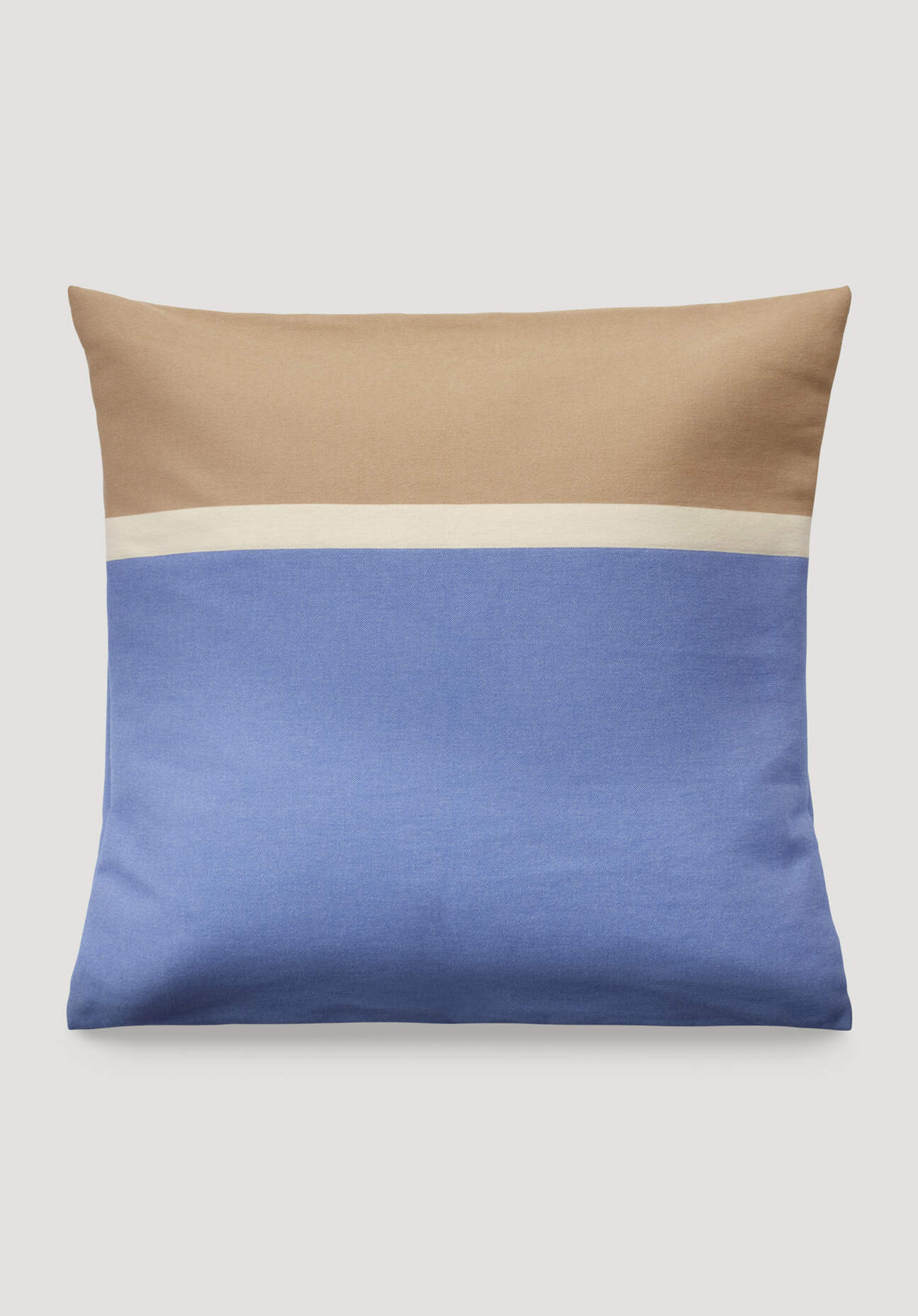 hessnatur Kissenbezug Turku aus Bio-Baumwolle - blau Grösse70x70 cm hessnatur Kissenbezug Turku aus Bio-Baumwolle - blau Grösse70x70 cm von hessnatur