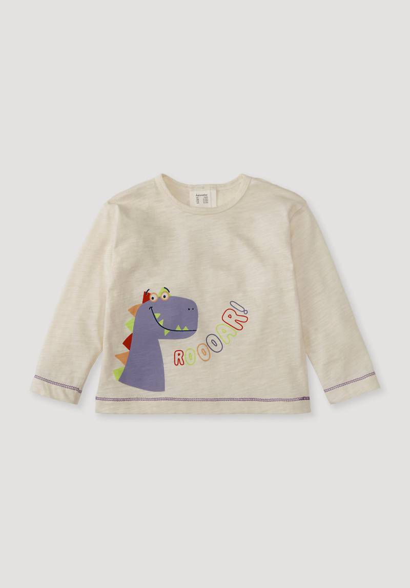 hessnatur Baby Shirt - lila Grösse74/80 von hessnatur