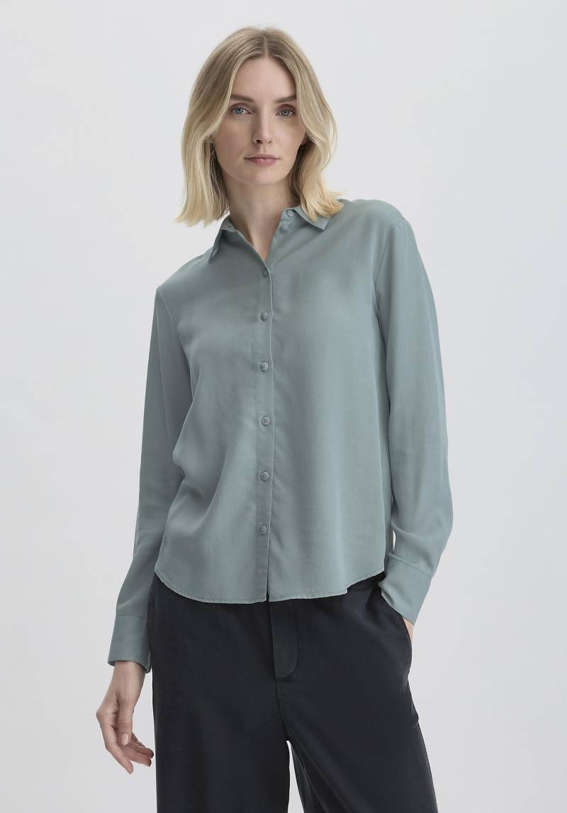 hessnatur Damen Bluse Relaxed aus TENCEL™ Lyocell - gelb Grösse34 von hessnatur