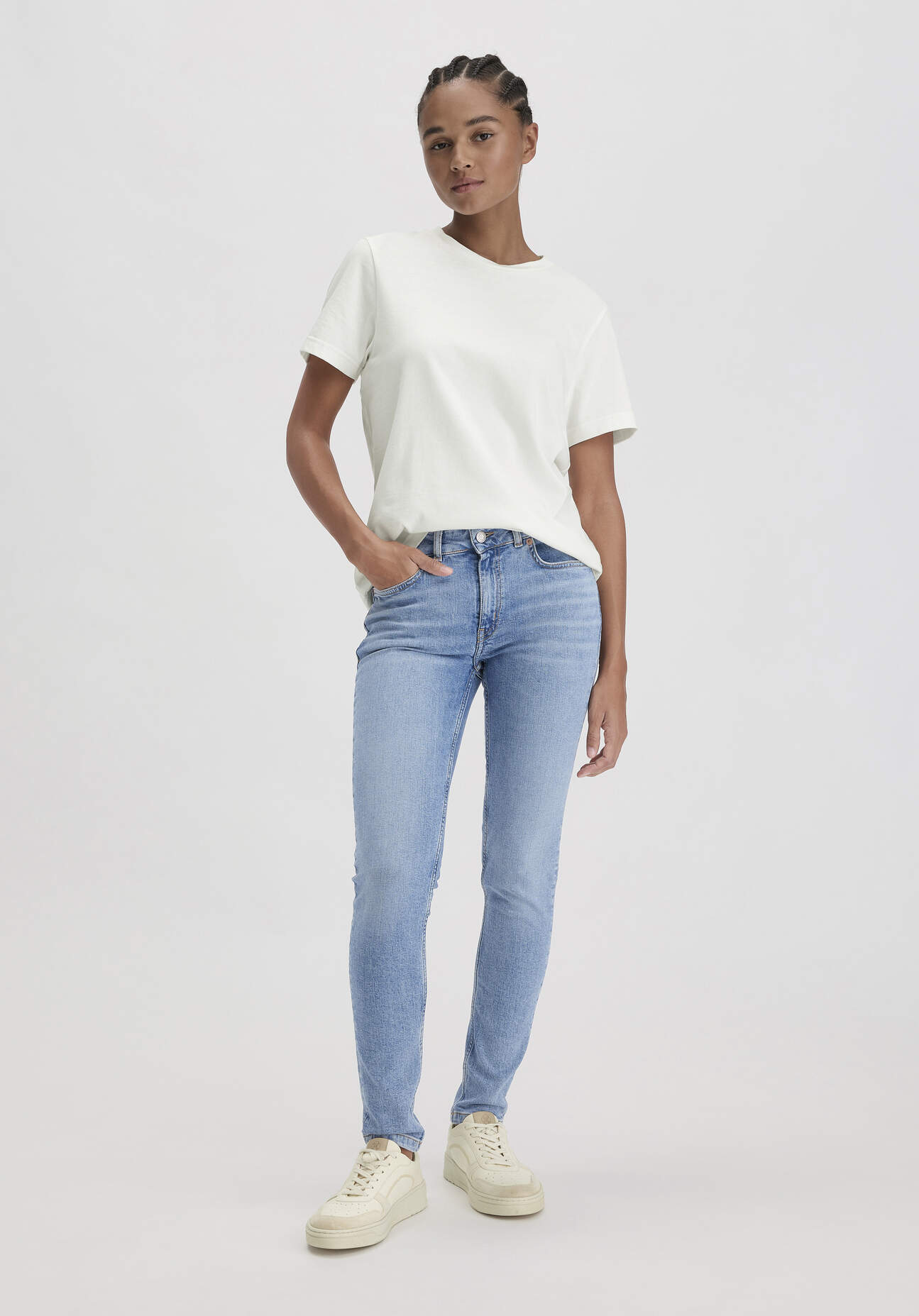 hessnatur Damen Jeans LINA Mid Rise Skinny aus Bio-Denim - blau Grösse26/32 hessnatur Damen Jeans LINA Mid Rise Skinny aus Bio-Denim - blau Grösse26/32 von hessnatur