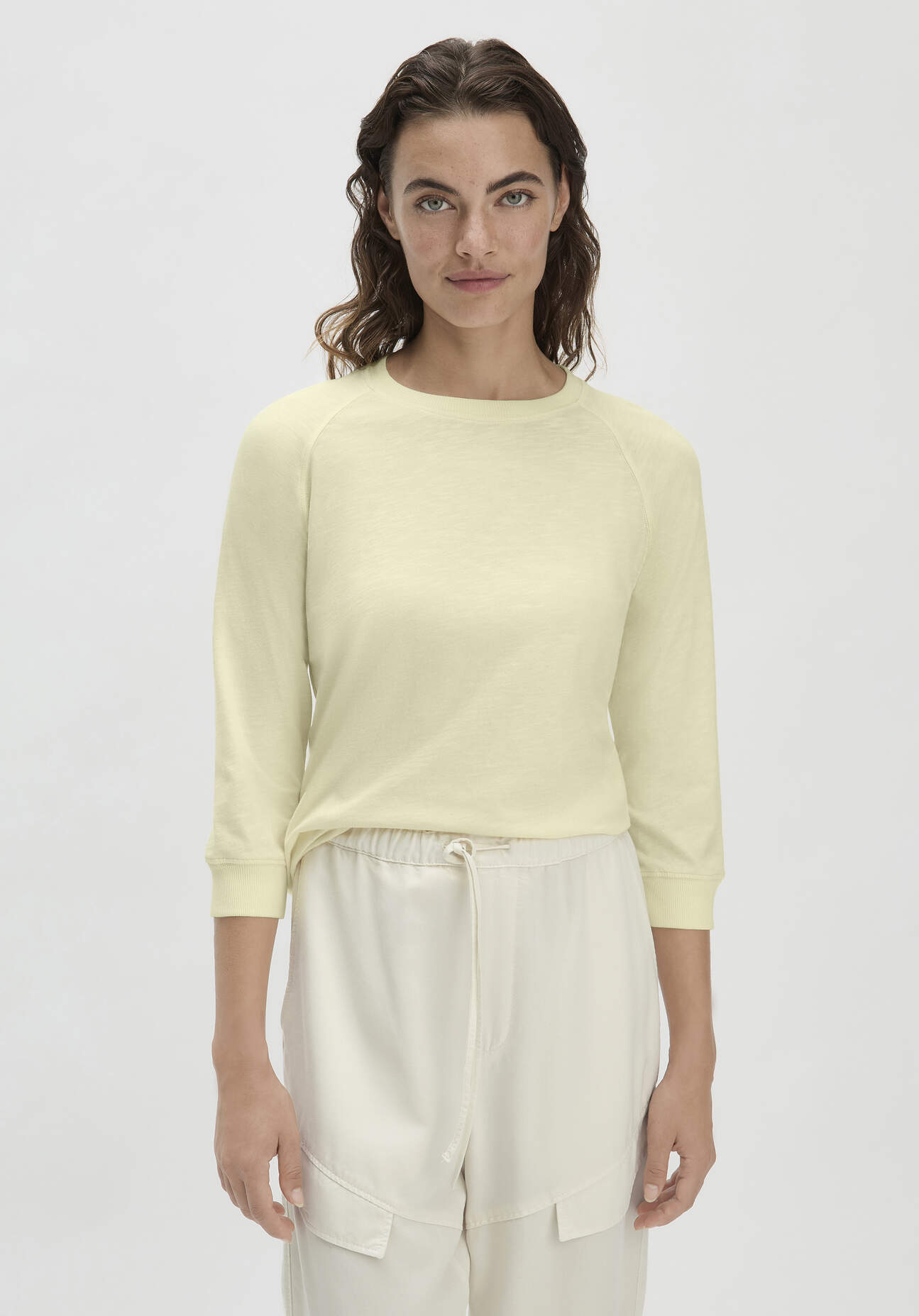 hessnatur Damen Slub Shirt Regular aus Bio-Baumwolle - gelb Grösse36 hessnatur Damen Slub Shirt Regular aus Bio-Baumwolle - gelb Grösse36 von hessnatur