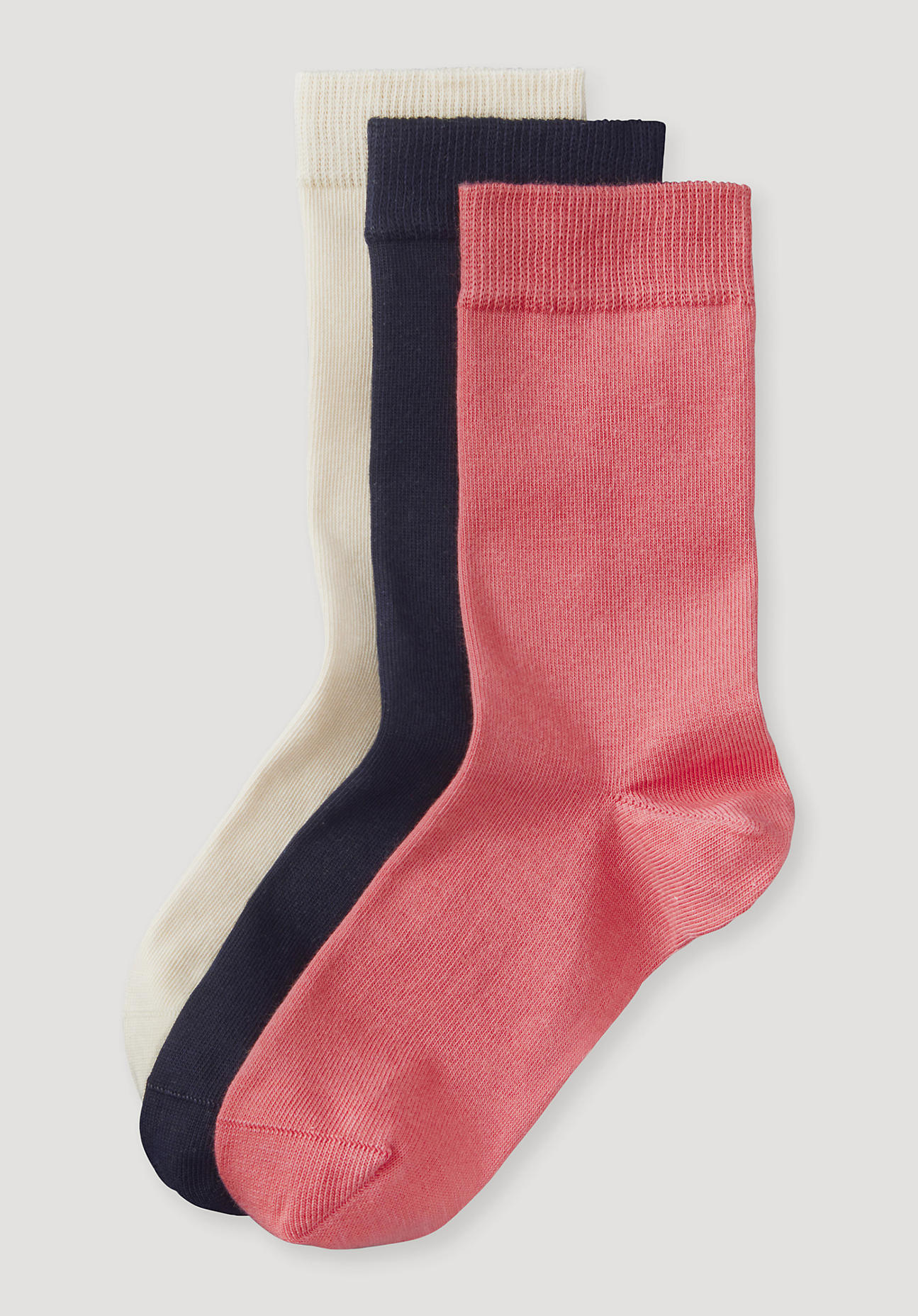 hessnatur Damen-Socken aus Bio-Baumwolle - rot Grösse35-37 von hessnatur