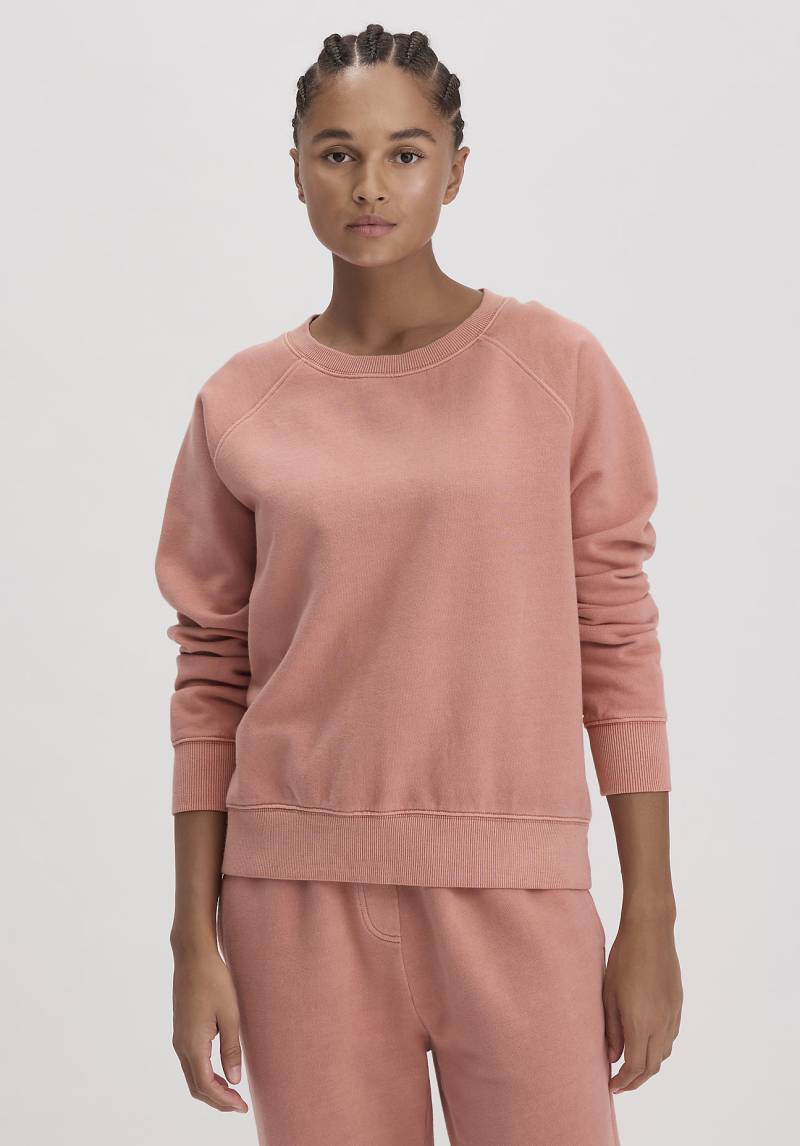 hessnatur Damen Sweatshirt Oversize - rosenholz GrösseL von hessnatur