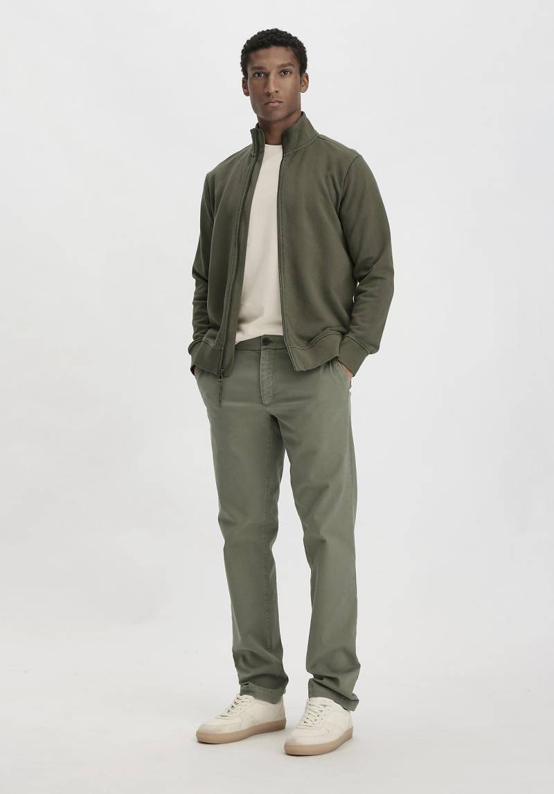 hessnatur Herren Chino LENN Regular aus Bio-Baumwolle - grün Grösse33/32 von hessnatur