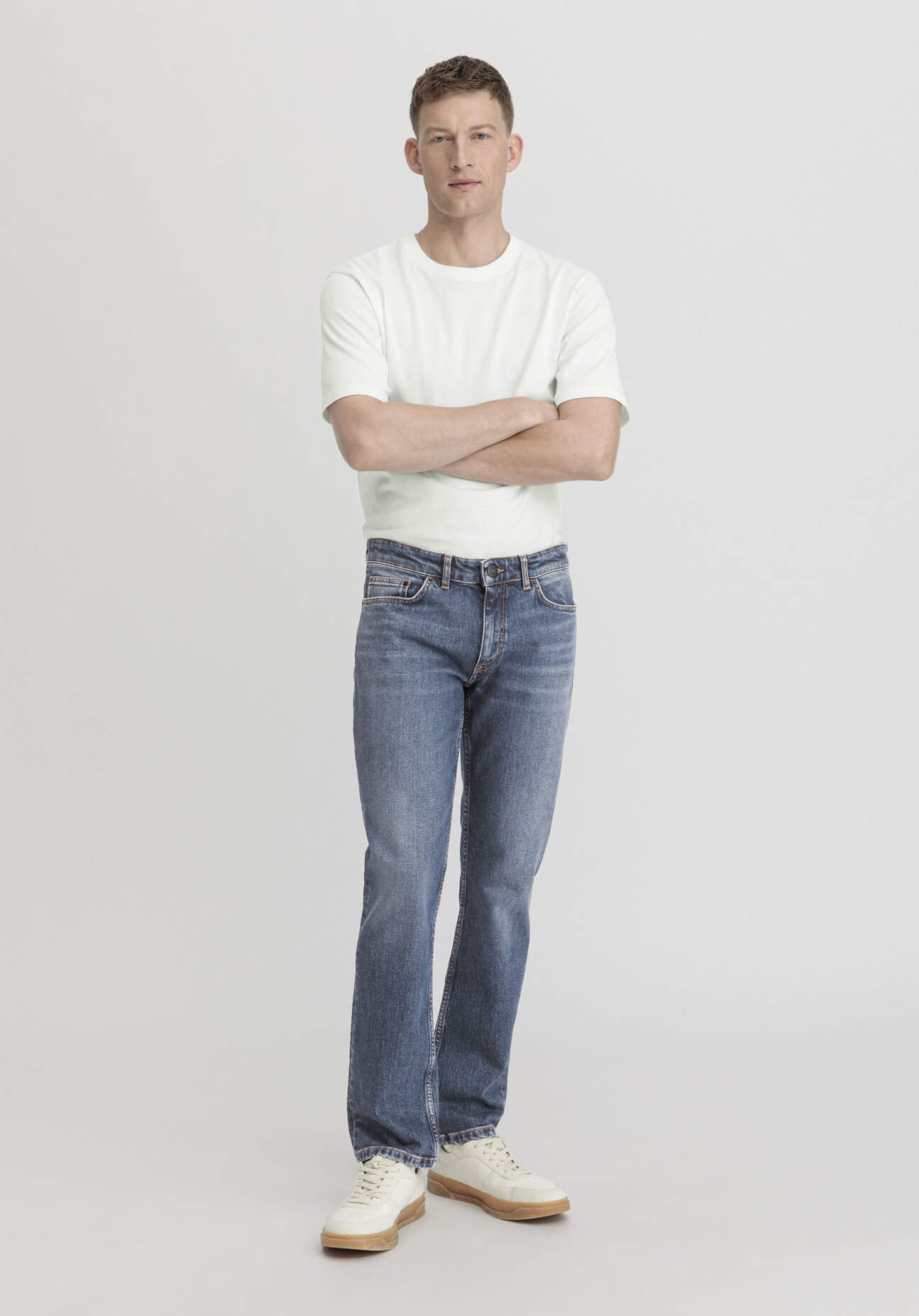 hessnatur Herren Jeans BEN Regular Straight aus Bio-Denim - blau Grösse36/34 hessnatur Herren Jeans BEN Regular Straight aus Bio-Denim - blau Grösse36/34 von hessnatur