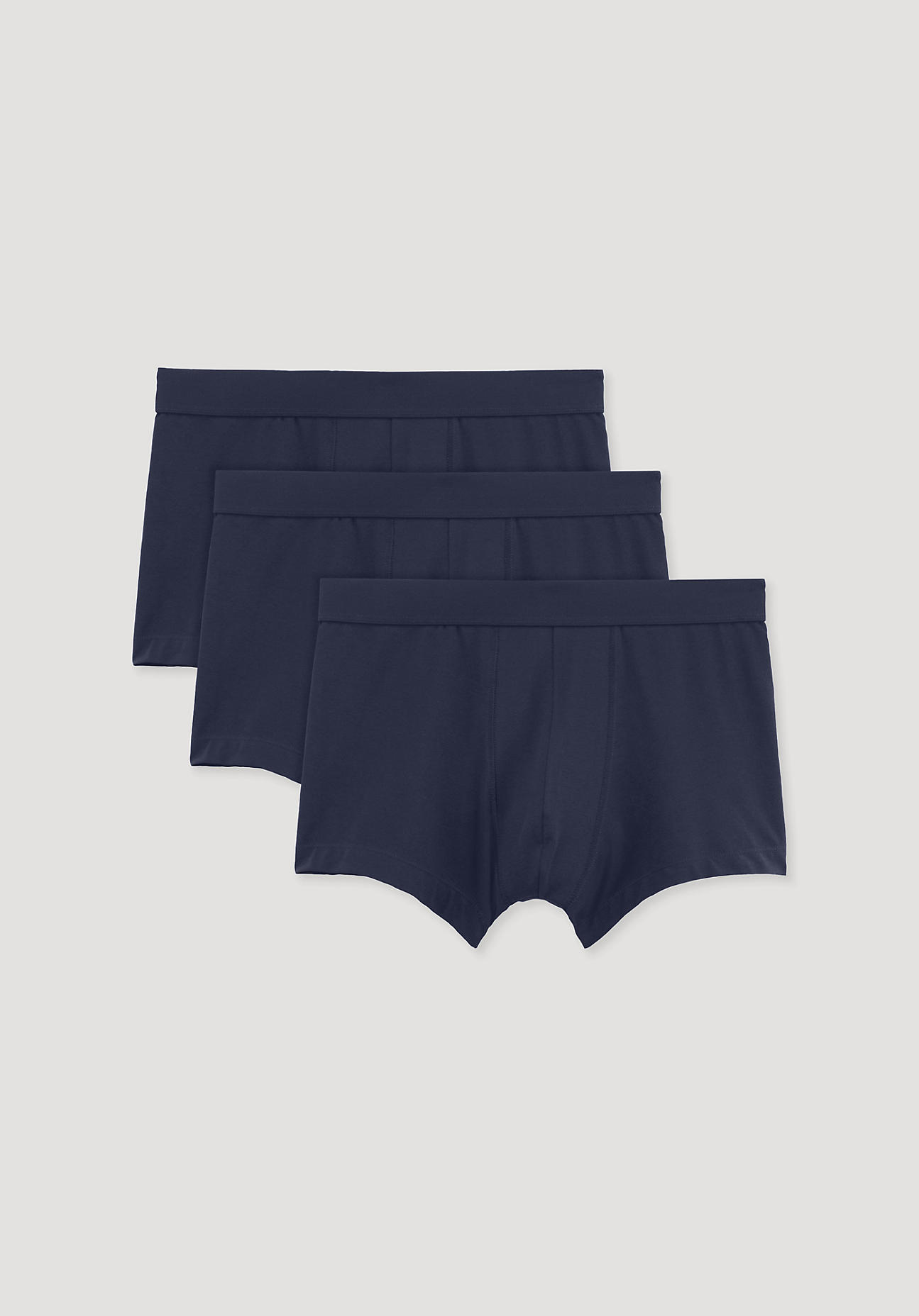 hessnatur Herren Pants Regular Cut COTTON MIX aus Bio-Baumwolle - blau Grösse4 = S von hessnatur