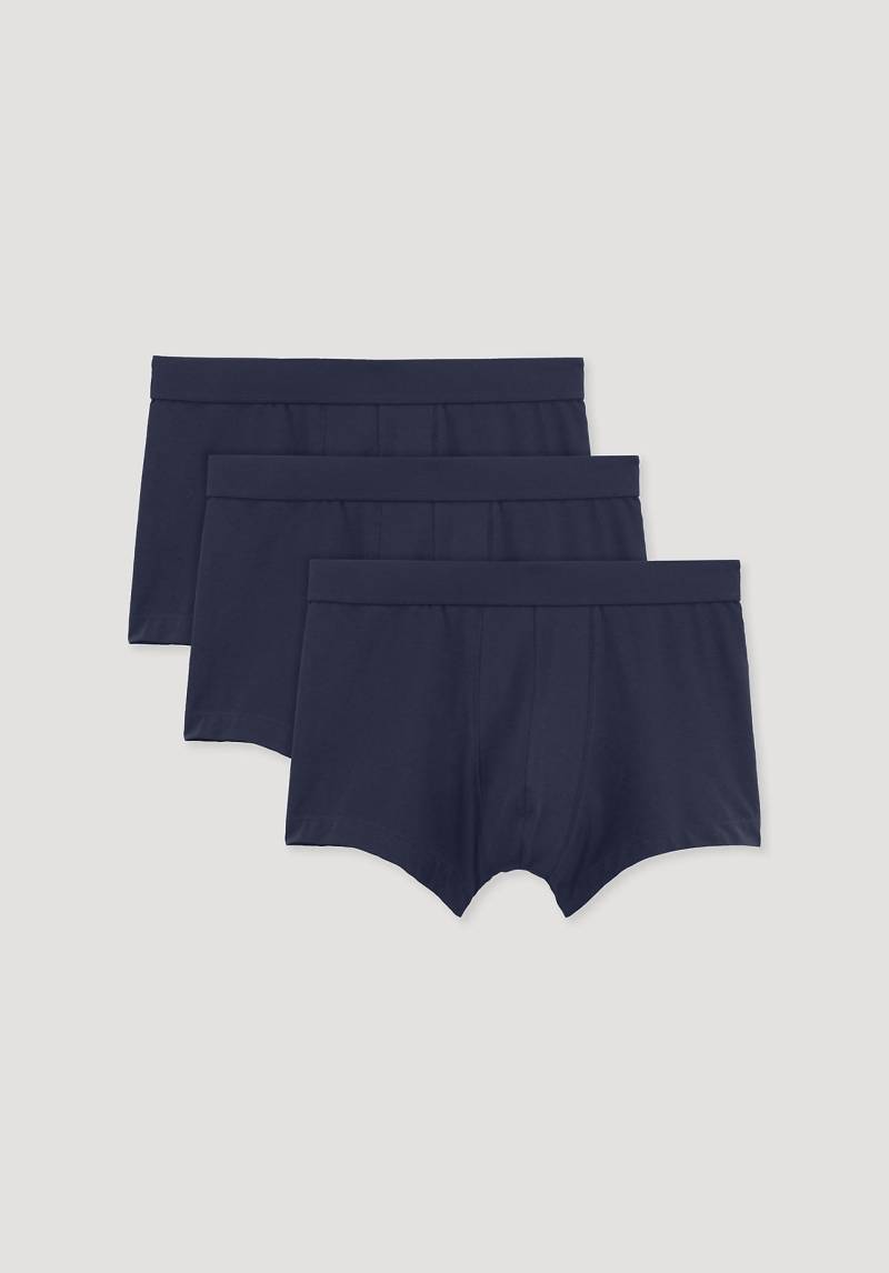 hessnatur Herren Pants Regular Cut COTTON MIX aus Bio-Baumwolle - blau Grösse4 = 46 von hessnatur