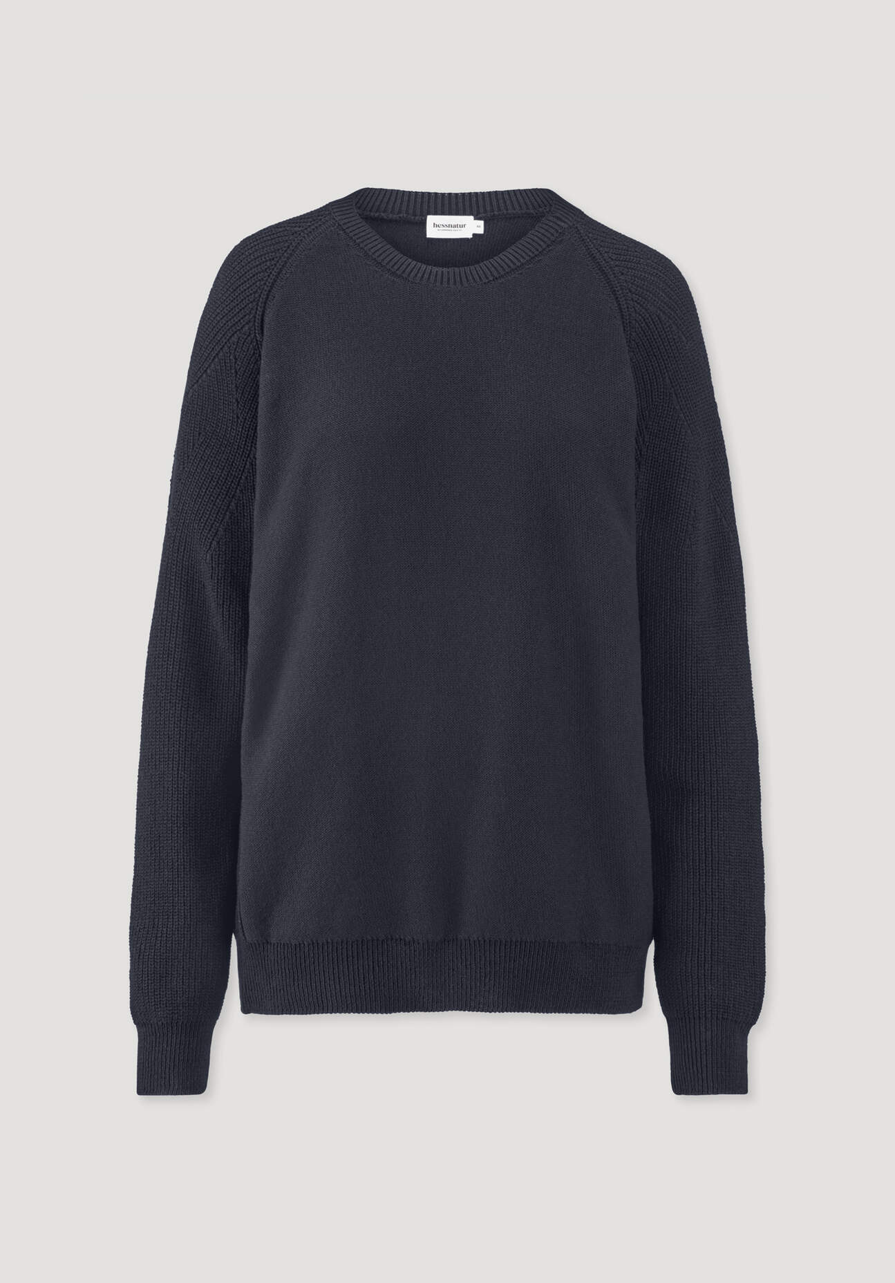 hessnatur Herren Pullover Regular aus Bio-Baumwolle - blau Grösse46 hessnatur Herren Pullover Regular aus Bio-Baumwolle - blau Grösse46 von hessnatur
