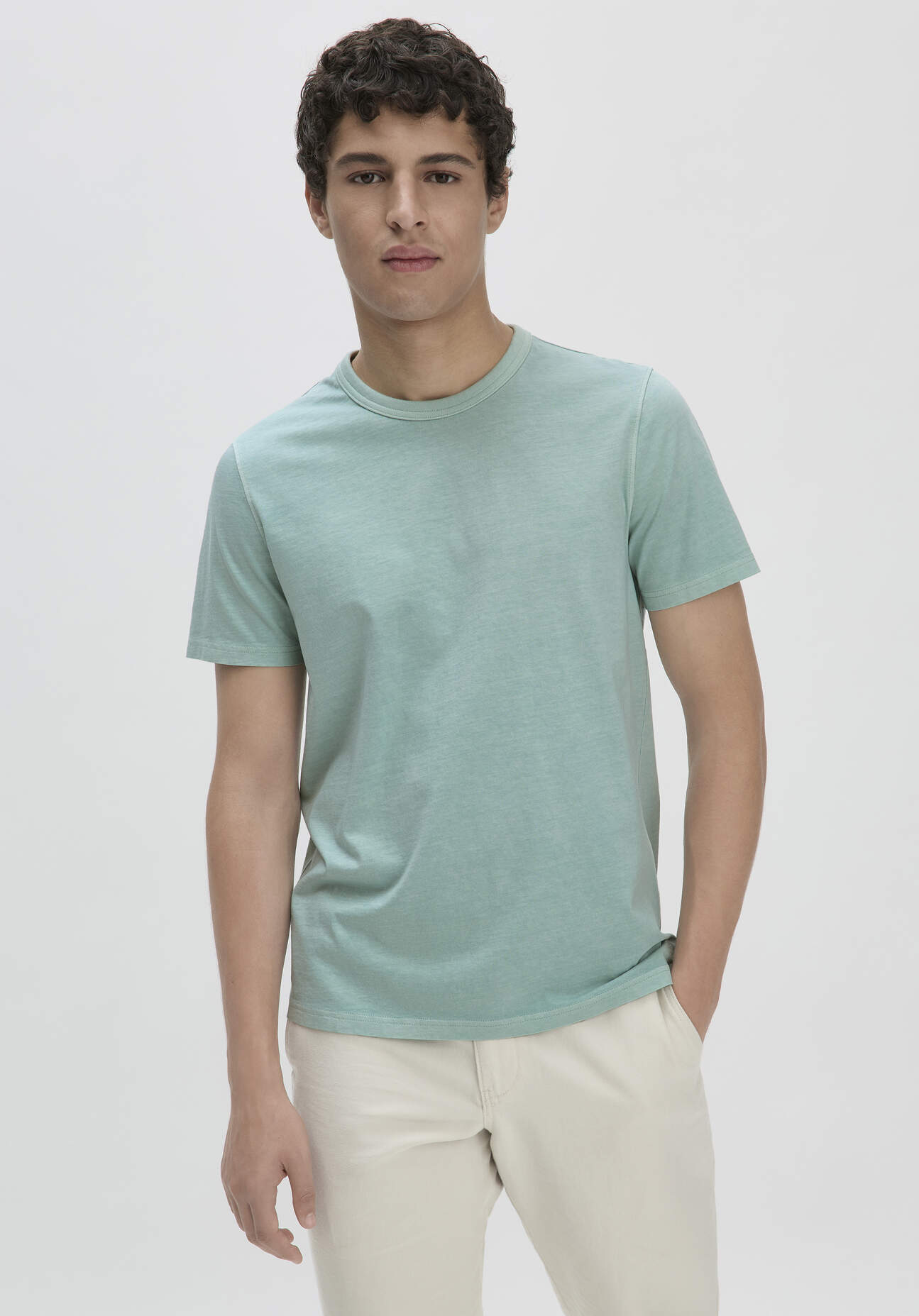 hessnatur Herren Shirt Regular aus Bio-Baumwolle - grün Grösse52 hessnatur Herren Shirt Regular aus Bio-Baumwolle - grün Grösse52 von hessnatur