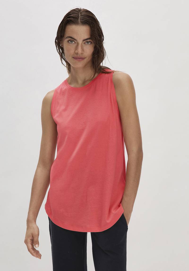 hessnatur Loungewear Top Regular ACTIVE LIGHT aus Bio-Baumwolle - rot Grösse34 von hessnatur