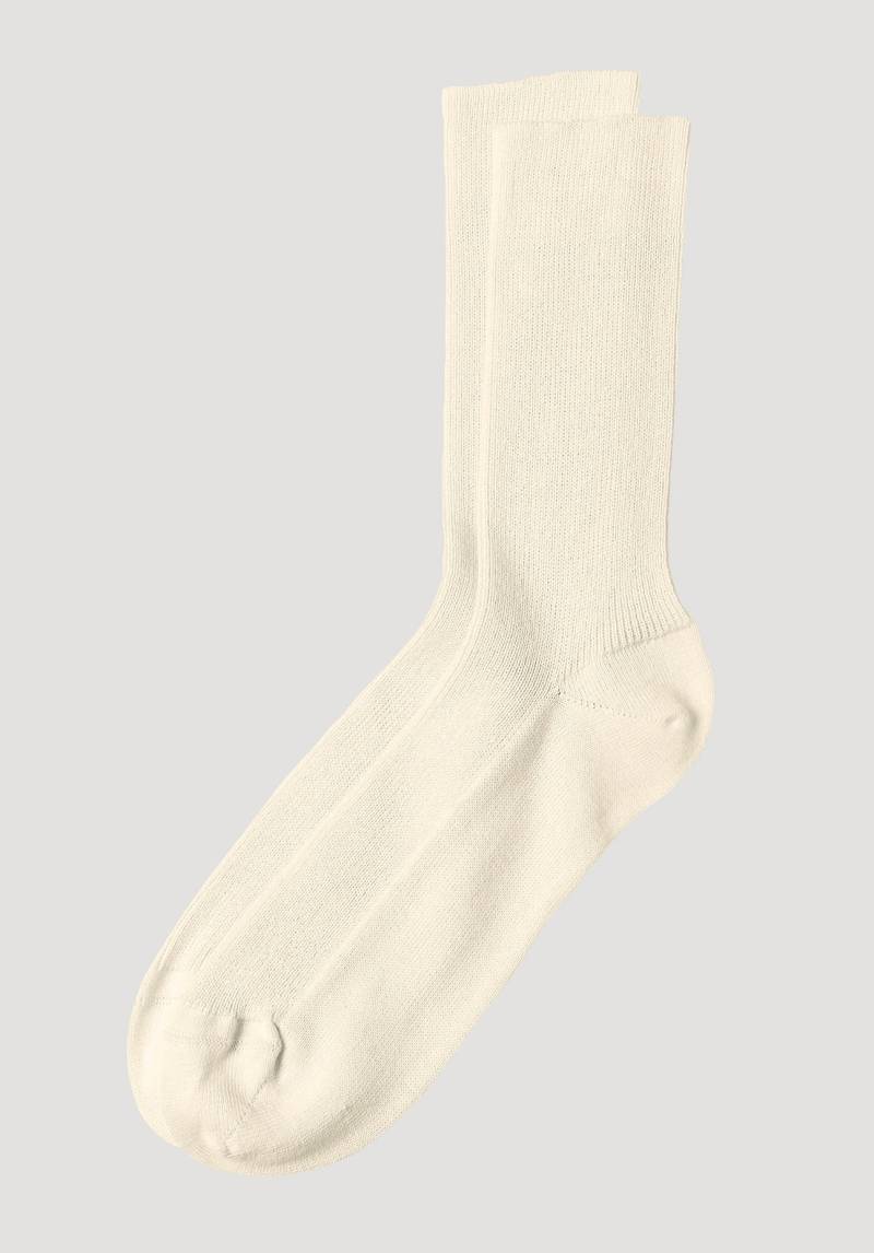 hessnatur Socken aus Bio-Baumwolle - naturfarben Grösse38/39 von hessnatur