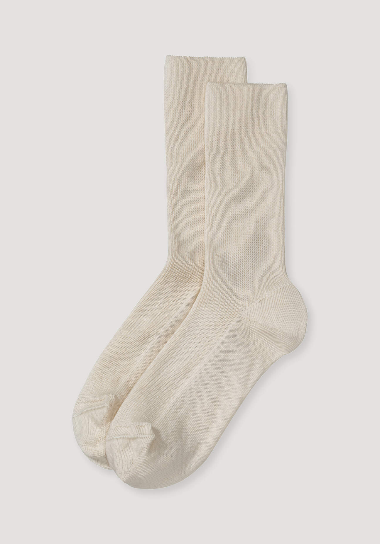 hessnatur Socken im aus Bio-Baumwolle - naturfarben Grösse38/39 von hessnatur