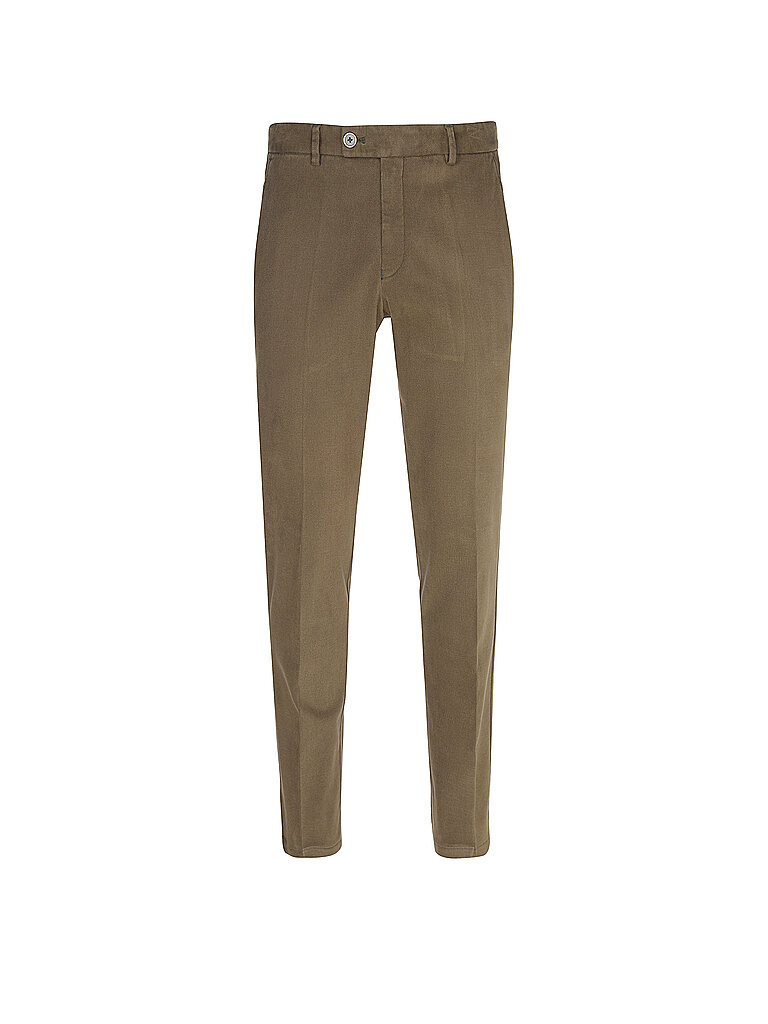 HILTL Chino TRENTO Slim Fit olive | 25 von hiltl