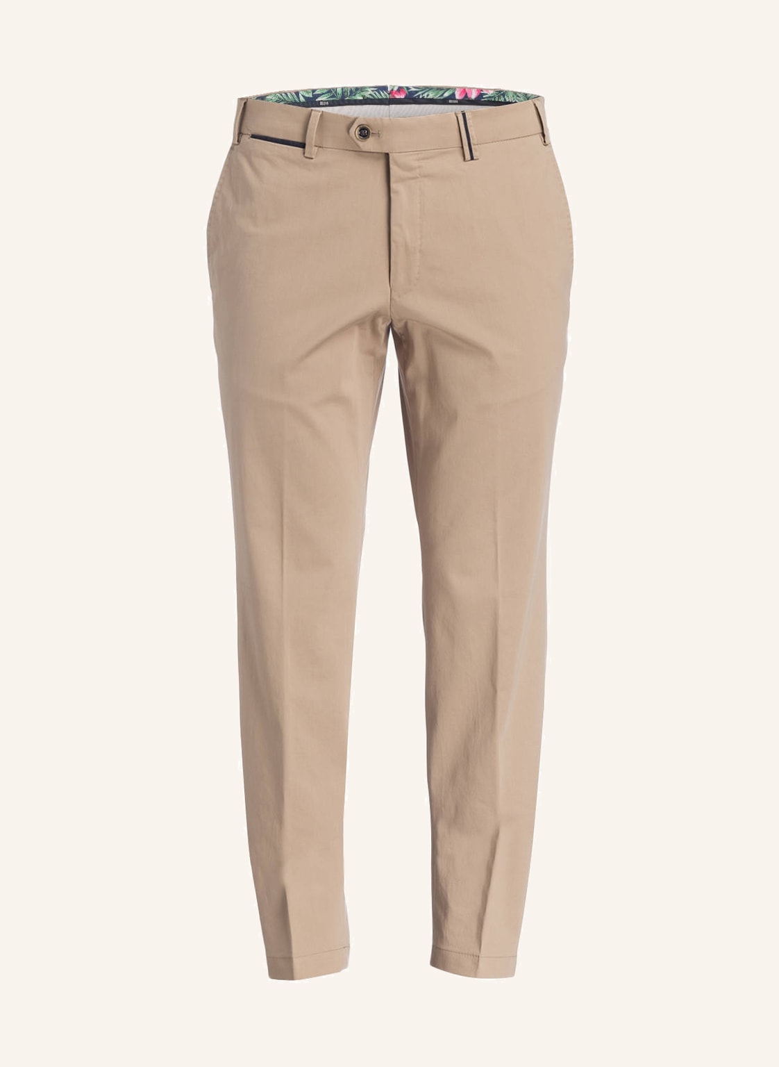 Hiltl Chino Peaker S Contemporary Fit beige von hiltl