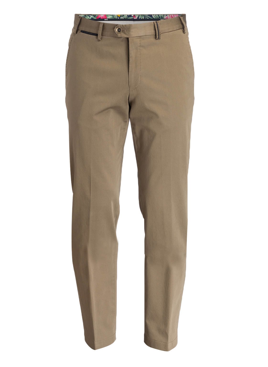 Hiltl Chino Peaker S Contemporary Fit braun von hiltl