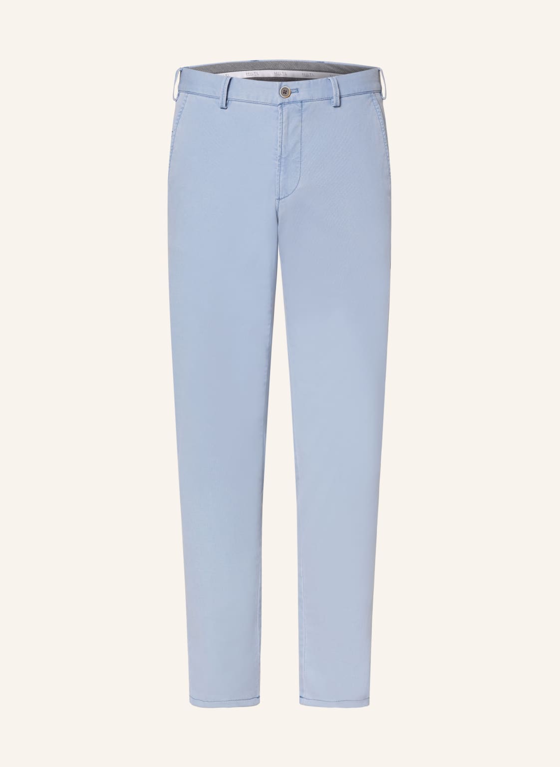 Hiltl Chino Slim Straight Fit blau von hiltl