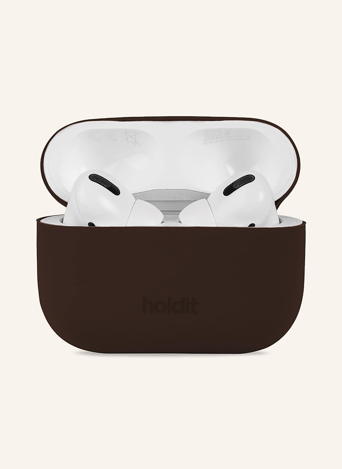 Holdit Airpods-Case braun von holdit