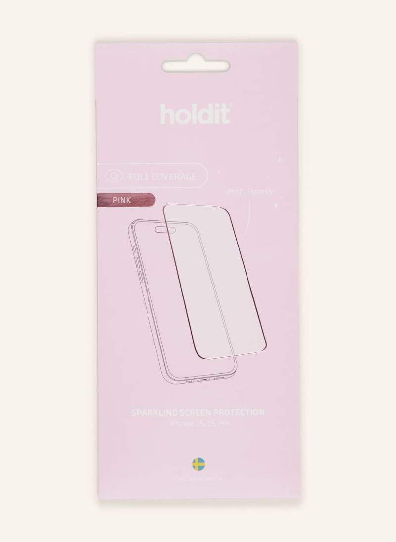 Holdit Smartphone-Bildschirmschutz pink von holdit