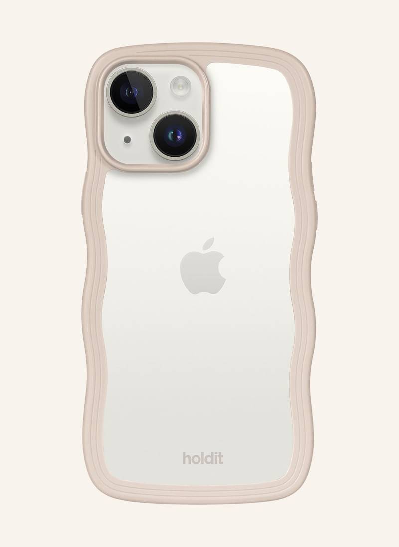 Holdit Smartphone-Hülle Wavy beige von holdit