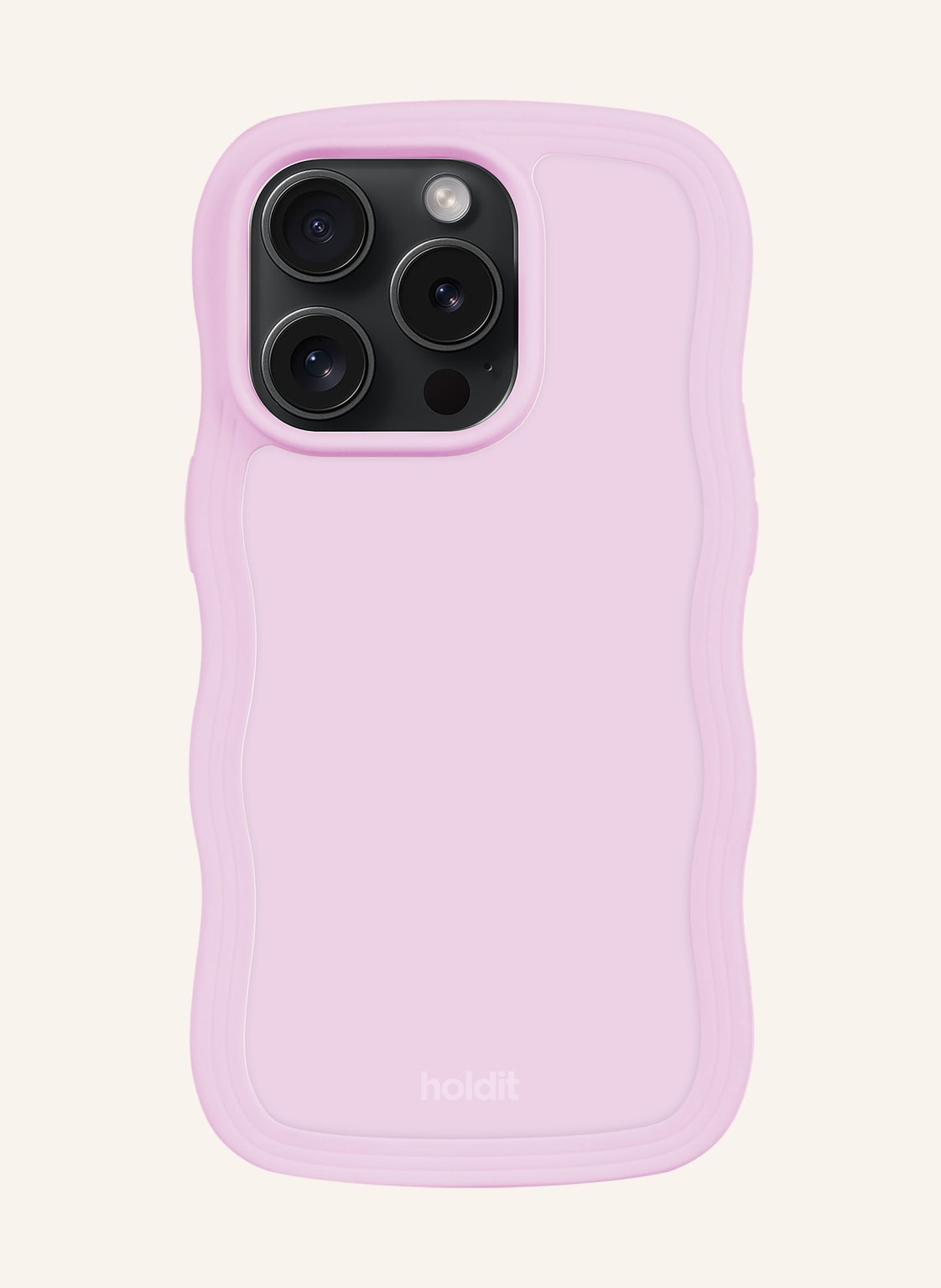 Holdit Smartphone-Hülle Wavy lila von holdit