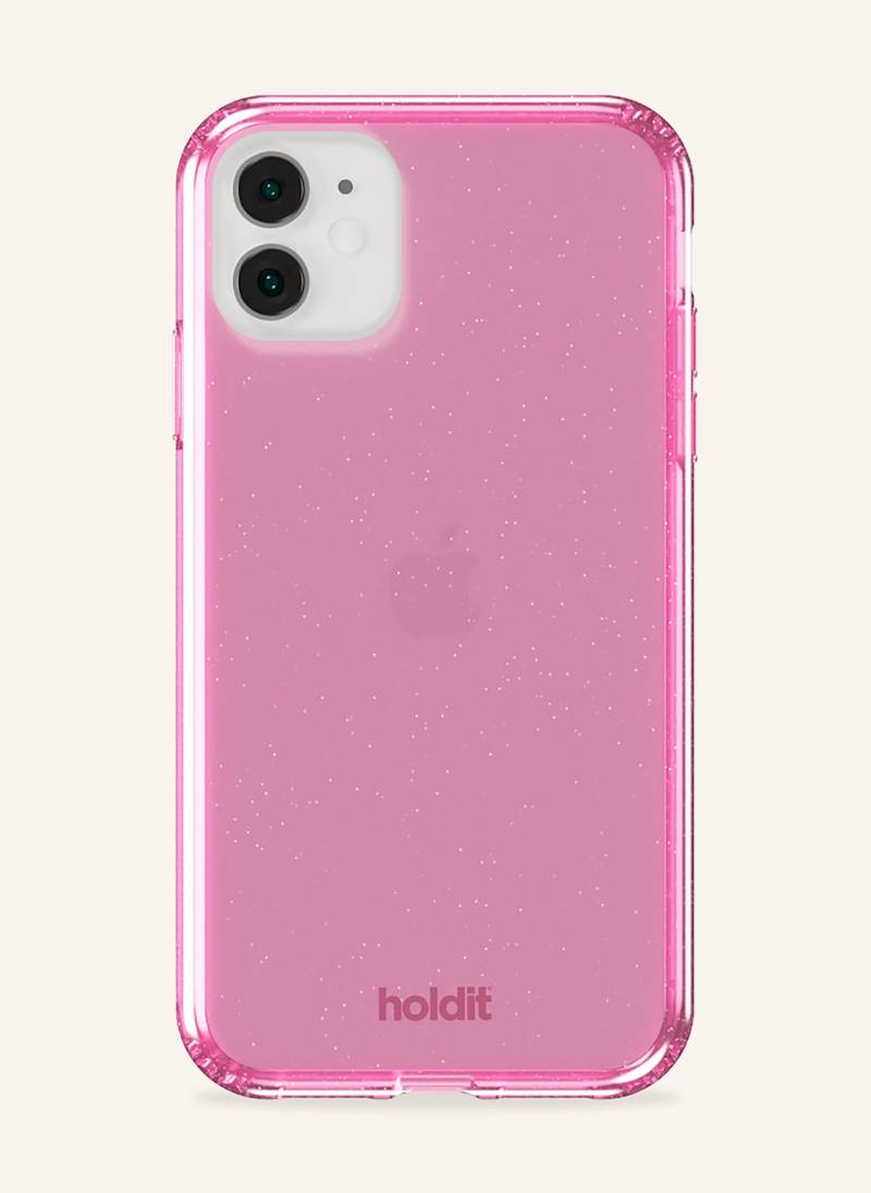 Holdit Smartphone-Hülle pink von holdit