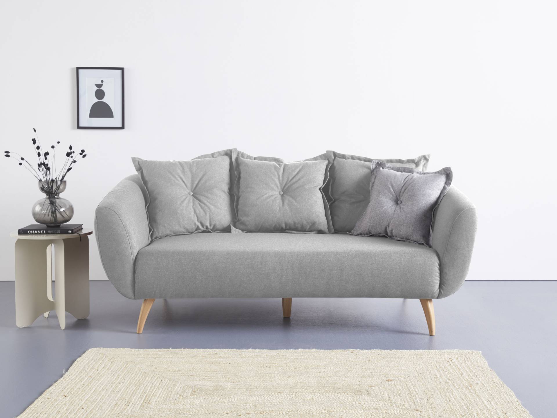 Home affaire 2,5-Sitzer »Baggio«, Zierkissen inklusive Home affaire 2,5-Sitzer »Baggio«, Zierkissen inklusive von home affaire