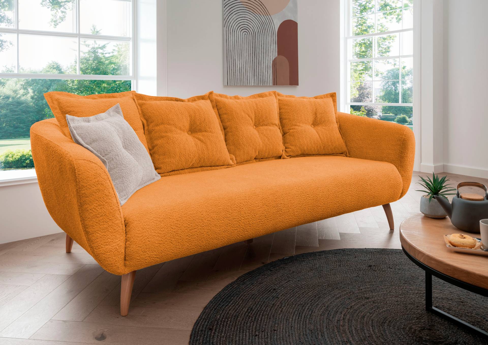 Home affaire 3-Sitzer »Baggio«, Zierkissen inklusive Home affaire 3-Sitzer »Baggio«, Zierkissen inklusive von home affaire