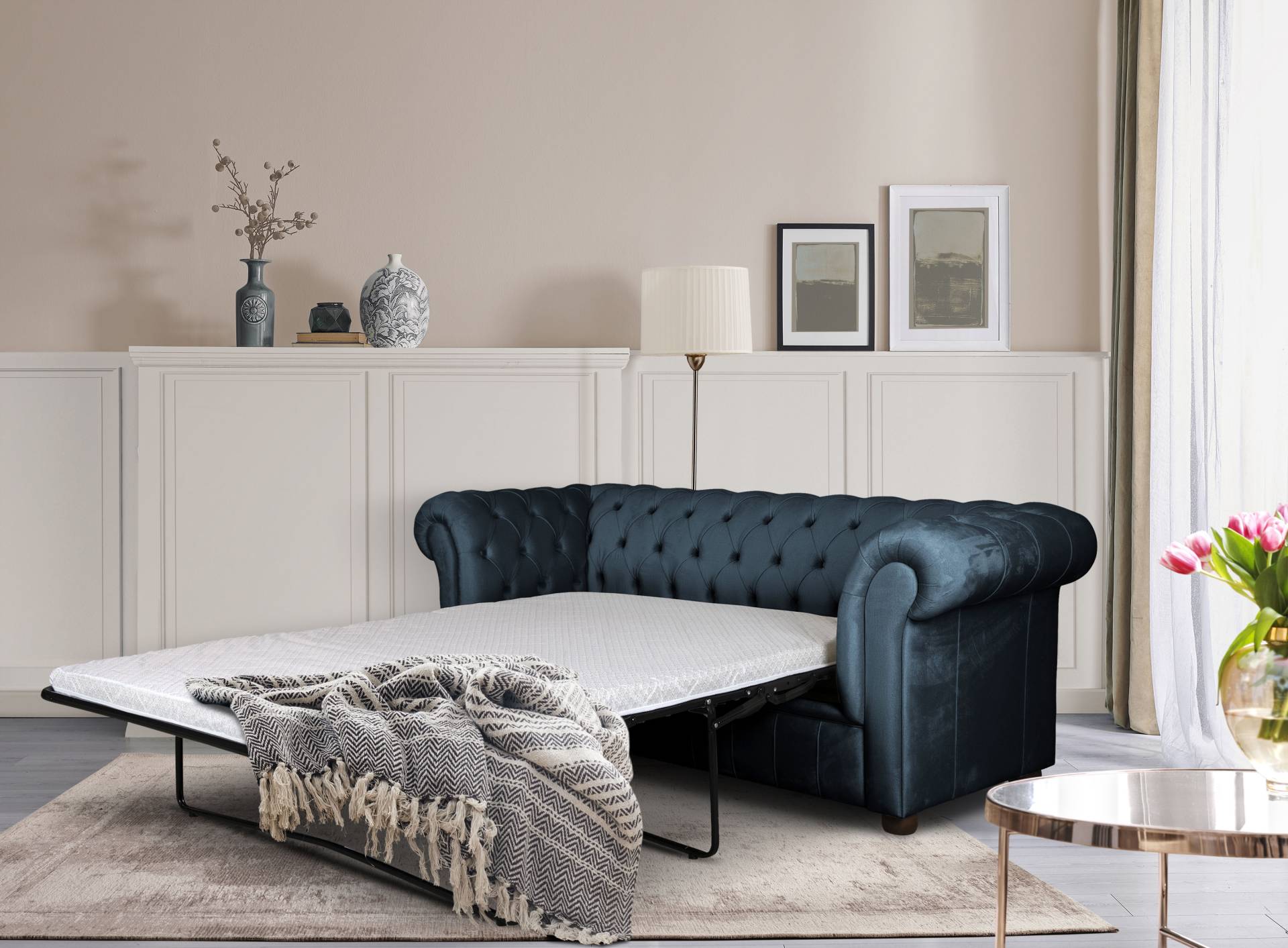 Home affaire 3-Sitzer »CHARENTE«, Liegefläche: 125x180cm Home affaire 3-Sitzer »CHARENTE«, Liegefläche: 125x180cm von home affaire