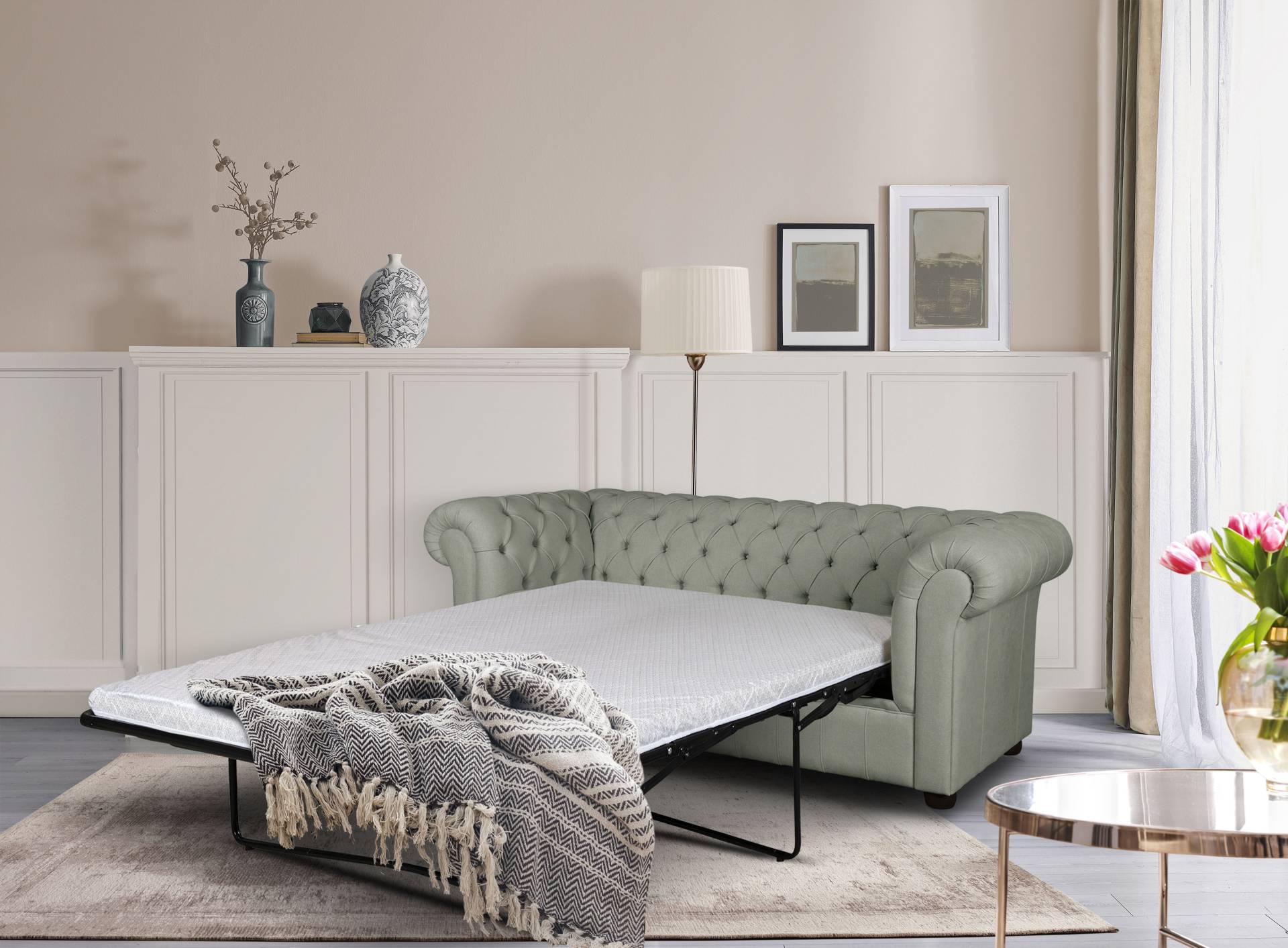 Home affaire 3-Sitzer »CHARENTE«, Liegefläche: 125x180cm Home affaire 3-Sitzer »CHARENTE«, Liegefläche: 125x180cm von home affaire
