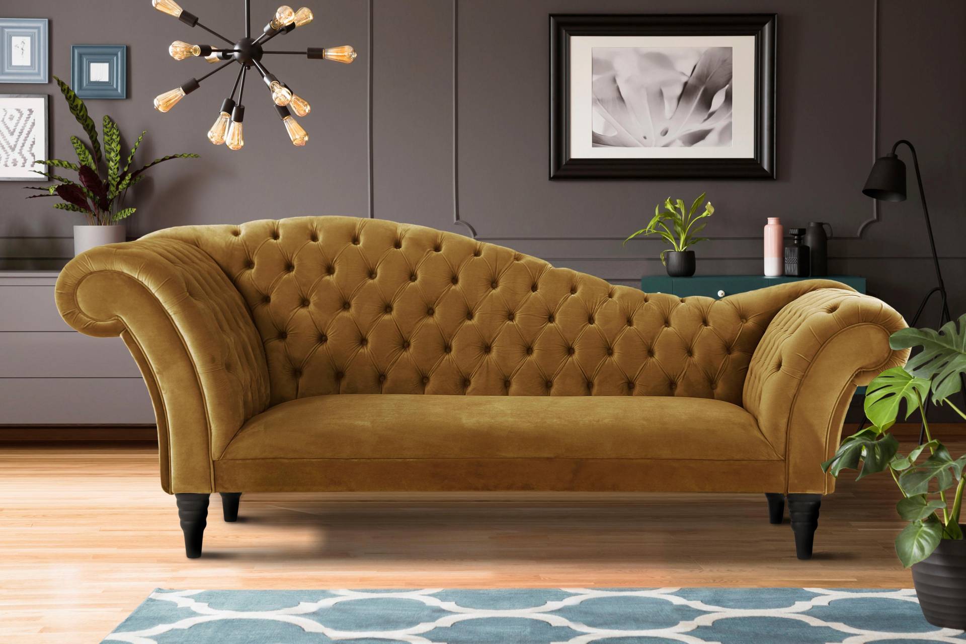 Home affaire 3-Sitzer »Chester«, mit Knopfheftung in Recamieren-Optik Home affaire 3-Sitzer »Chester«, mit Knopfheftung in Recamieren-Optik von home affaire