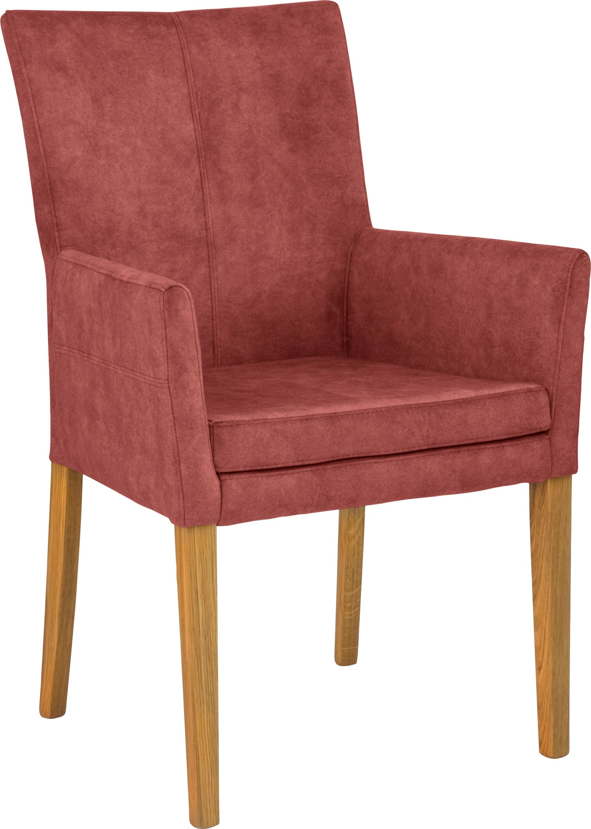 Home affaire Armlehnstuhl »Aspen«, Samtvelours Home affaire Armlehnstuhl »Aspen«, Samtvelours von home affaire