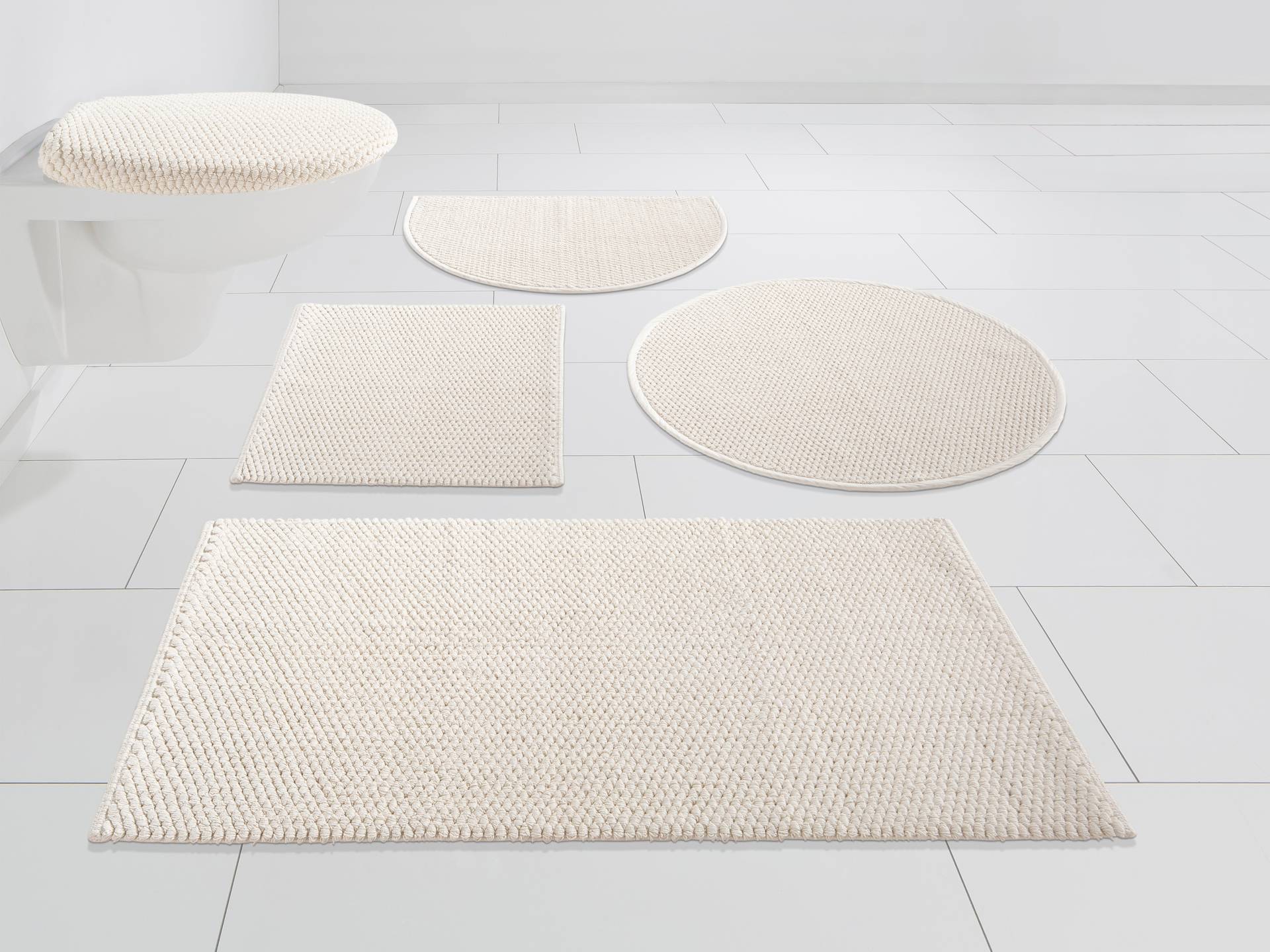 my home Badematte »Dalia«, fussbodenheizungsgeeignet-strapazierfähig, Baumwolle, Badteppich, Badematten auch als 2-teiliges Set erhältlich my home Badematte »Dalia«, fussbodenheizungsgeeignet-strapazierfähig, Baumwolle, Badteppich, Badematten auch als 2-teiliges Set erhältlich von My Home