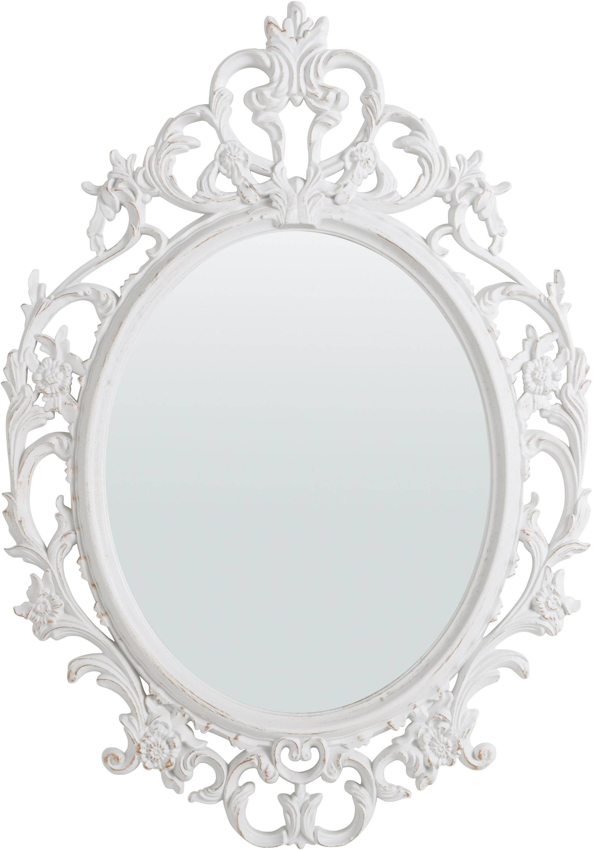 Home affaire Barockspiegel »König Ludwig, weiss«, (1 St.), oval, mit Barock Rahmen Home affaire Barockspiegel »König Ludwig, weiss«, (1 St.), oval, mit Barock Rahmen von home affaire