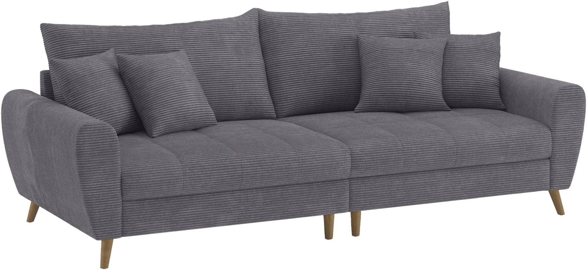 Home affaire Big-Sofa »Blackburn II«, Mit Kaltschaumpolsterung bis 140 kg belastbar von home affaire