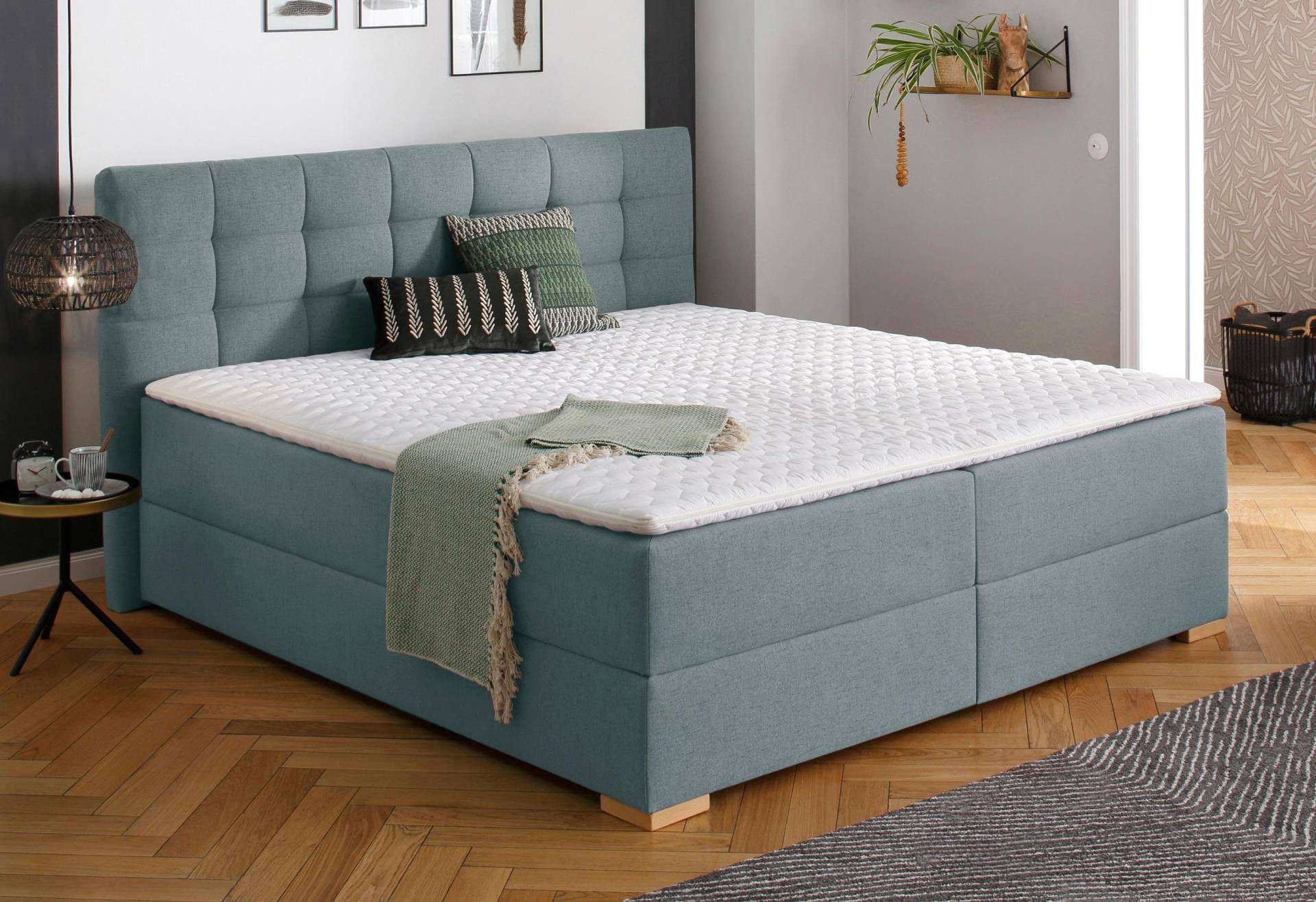 Home affaire Boxbett »Olivet«, in 4 Farben, 4 Breiten, 2 Matratzenarten, auch in Überlänge 220 cm von home affaire