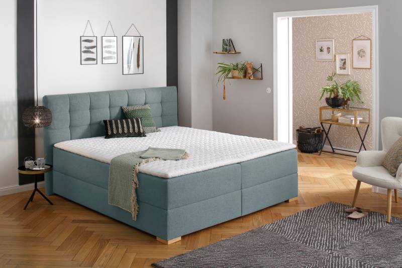 Home affaire Boxbett »Olivet«, in 4 Farben, 4 Breiten, 2 Matratzenarten, auch in Überlänge 220 cm von home affaire