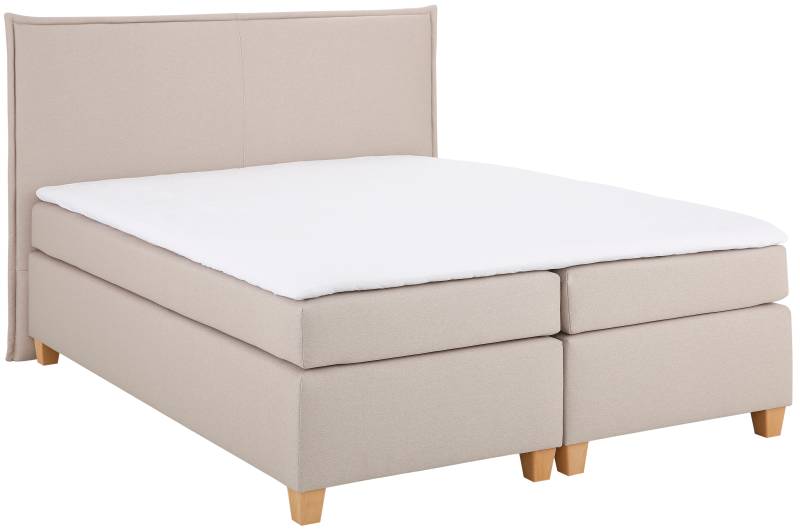 Home affaire Boxspringbett »Houssay«, inkl. Topper, 5 Breiten, 2 Härtegraden auch in Überlänge 220 cm von home affaire