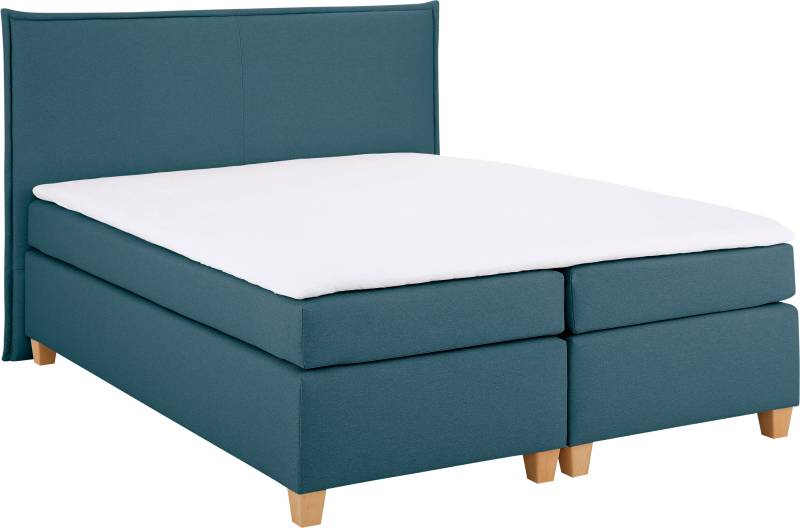 Home affaire Boxspringbett »Houssay«, inkl. Topper, 5 Breiten, 2 Härtegraden auch in Überlänge 220 cm von home affaire