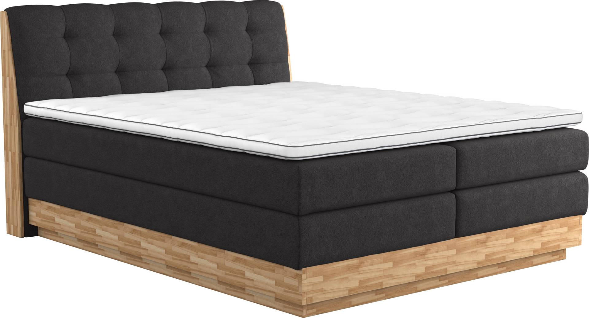 Home affaire Boxspringbett »Naome«, Boxspringbett, Inklusive Topper Home affaire Boxspringbett »Naome«, Boxspringbett, Inklusive Topper von home affaire