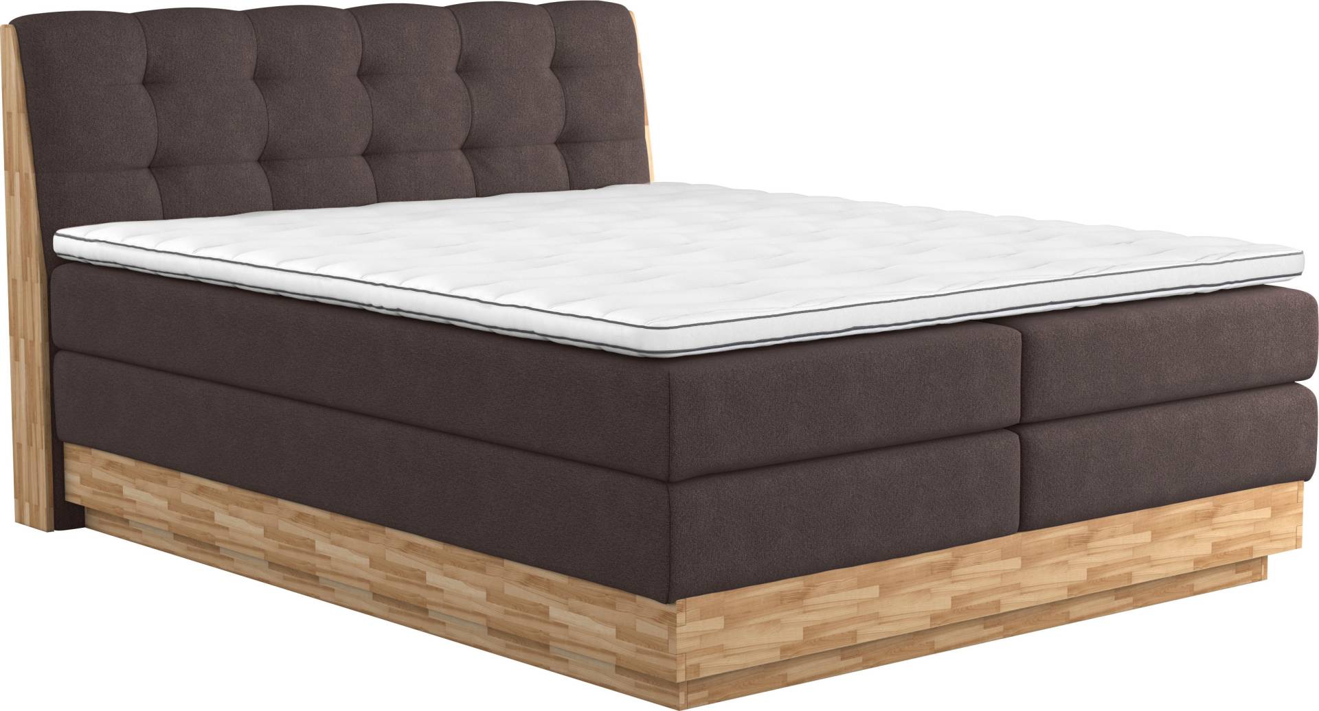 Home affaire Boxspringbett »Naome«, Boxspringbett, Inklusive Topper von home affaire