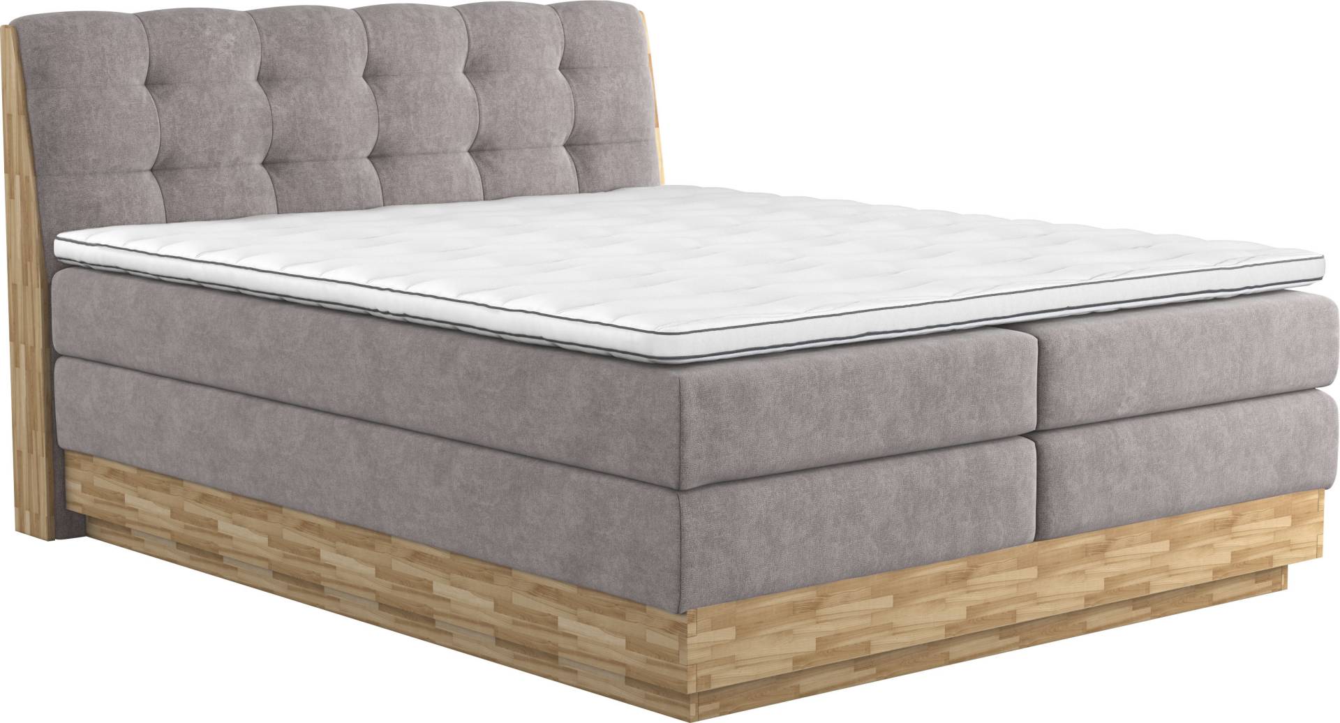 Home affaire Boxspringbett »Naome«, Boxspringbett, Inklusive Topper von home affaire