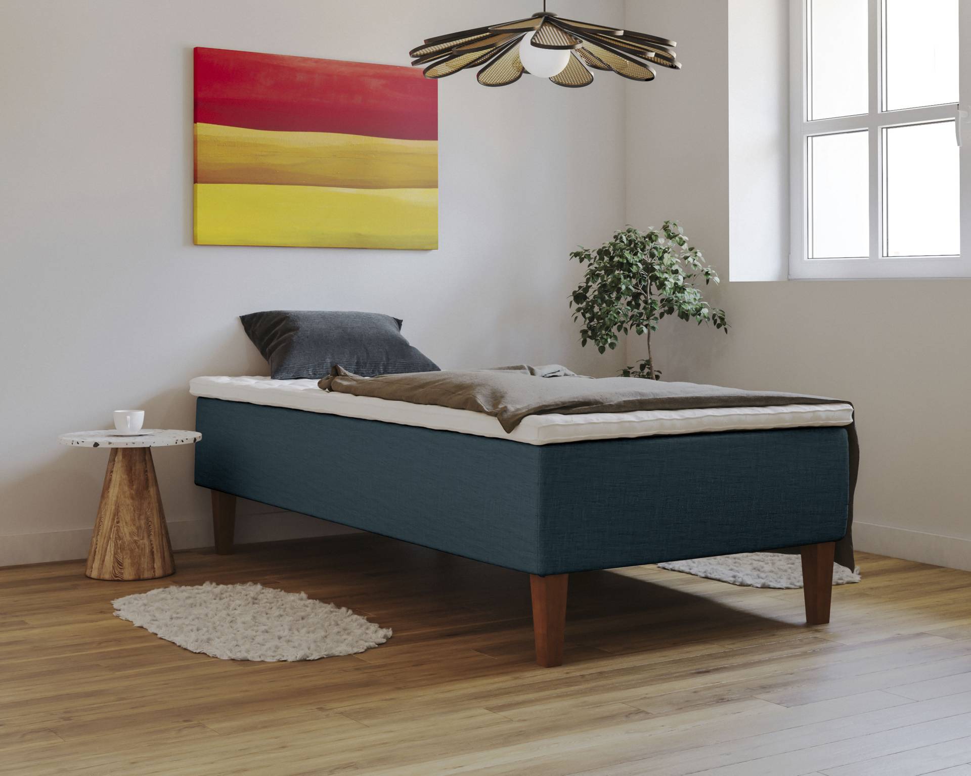 Home affaire Boxspringbett »Osterberg«, mit Taschen-Federkernunterbox von home affaire