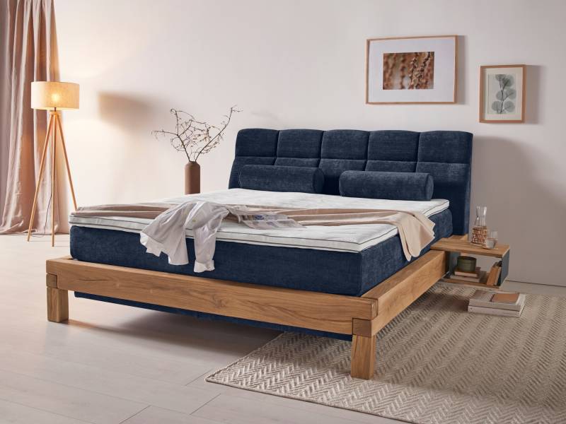 Home affaire Boxspringbett »Villads«, Liegefläche: 180/200 cm, Inside-Boxspring-Unterbau, recycelte Stoffe von home affaire