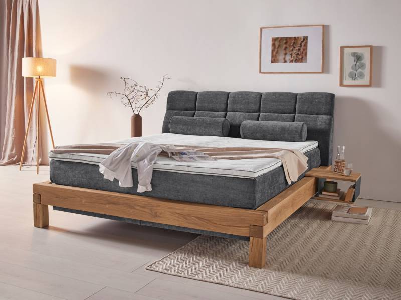 Home affaire Boxspringbett »Villads«, Liegefläche: 180/200 cm, Inside-Boxspring-Unterbau, recycelte Stoffe von home affaire