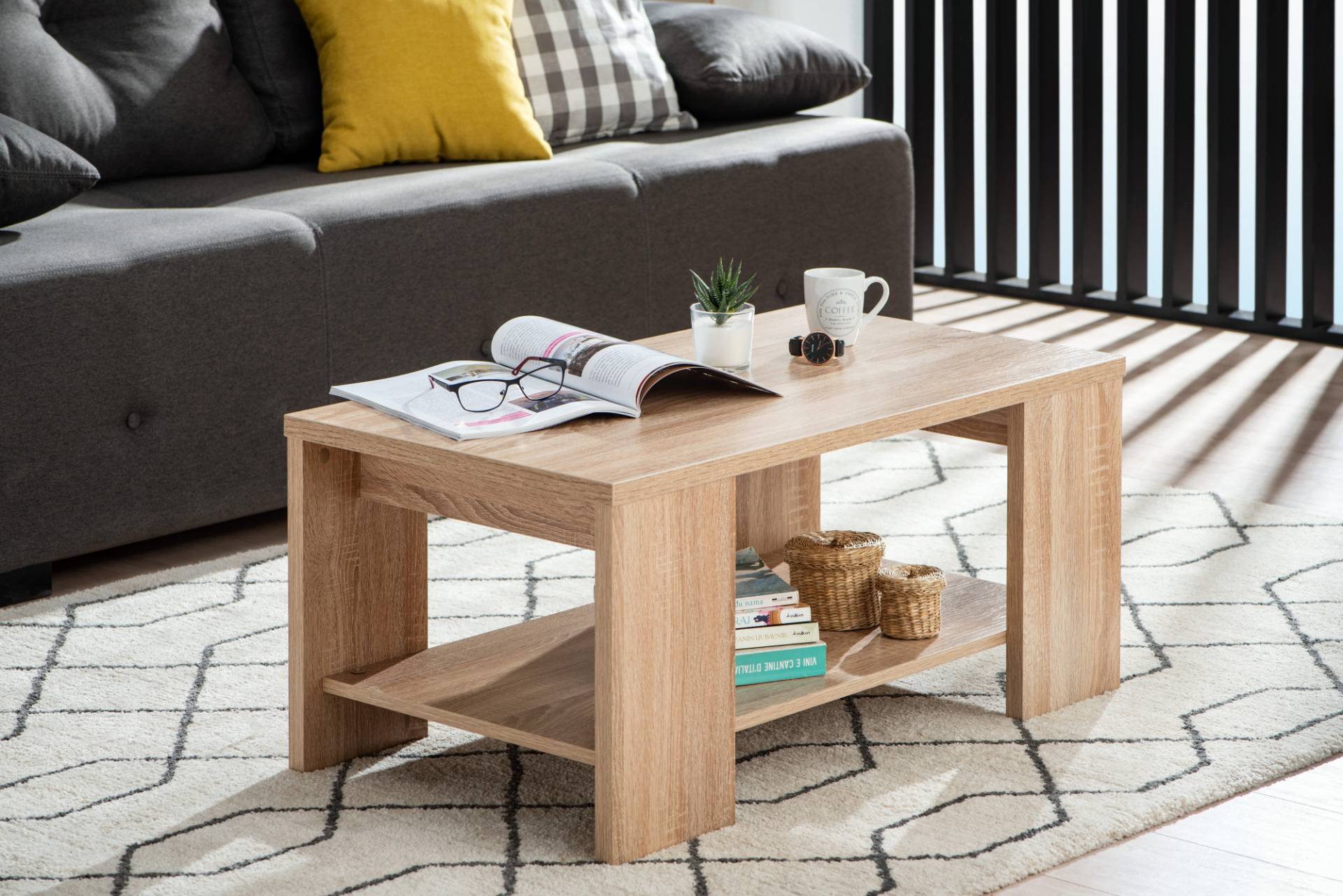 Home affaire Couchtisch »Union«, mit Ablageboden Home affaire Couchtisch »Union«, mit Ablageboden von home affaire