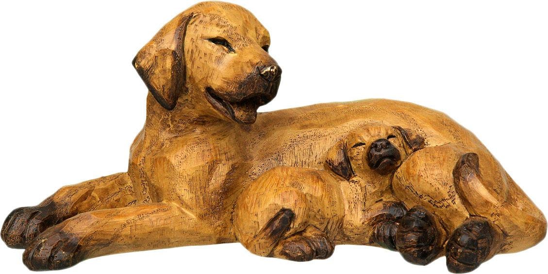 Ambiente Haus Dekofigur »Hund mit Welpe«, liegend Ambiente Haus Dekofigur »Hund mit Welpe«, liegend von Ambiente Haus
