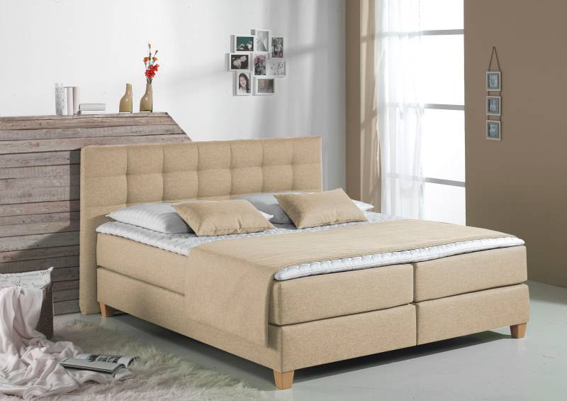 Home affaire Dekokissen »Tommy«, Kissen-Plaidset für »Tommy« Boxspringbett von home affaire